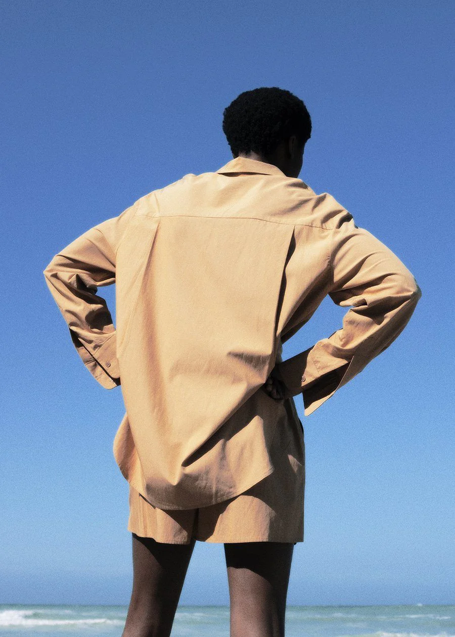 Lui Organic Cotton Shirt - Sahara - Image 11