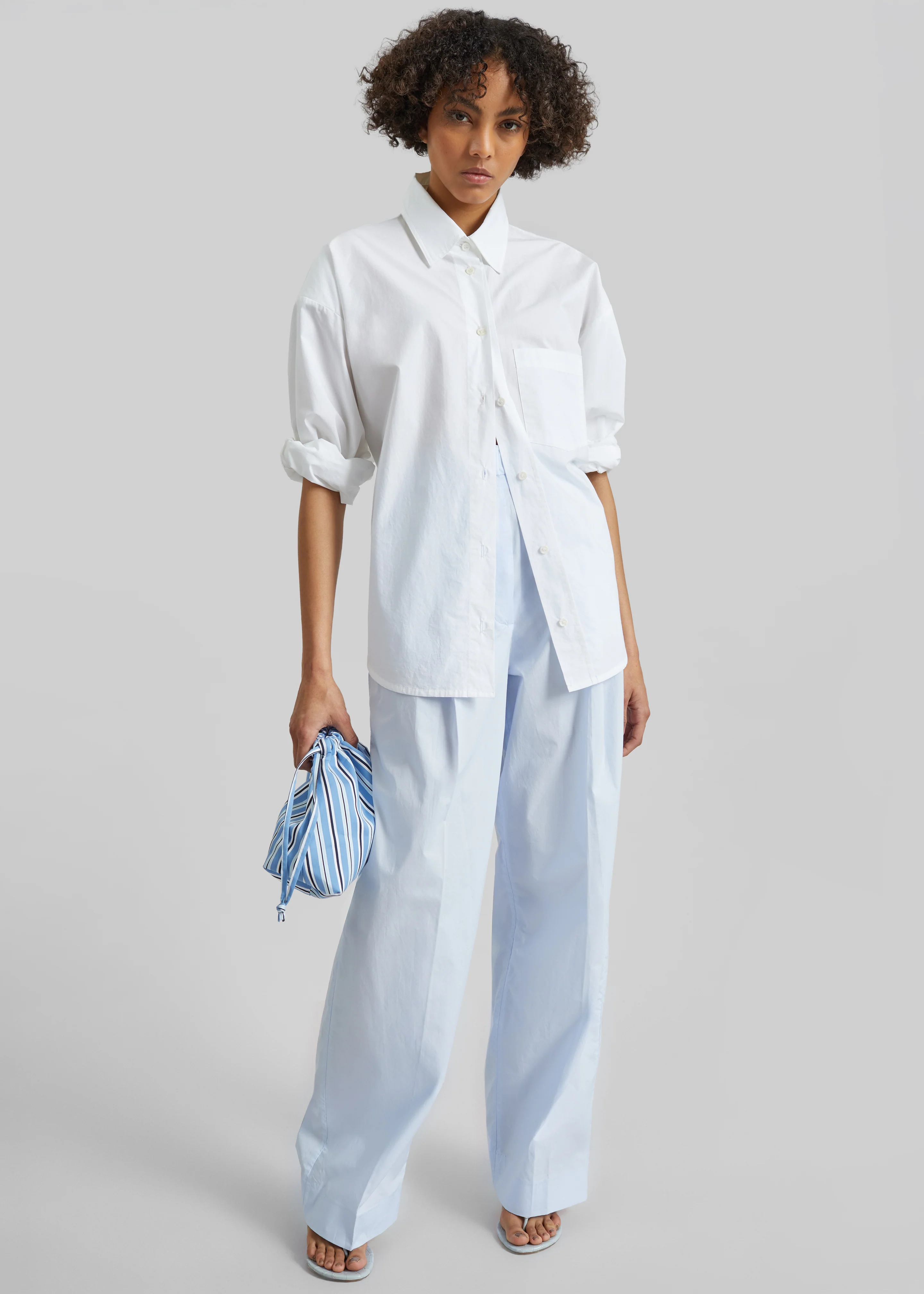 Lui Organic Cotton Shirt - White - Image 10