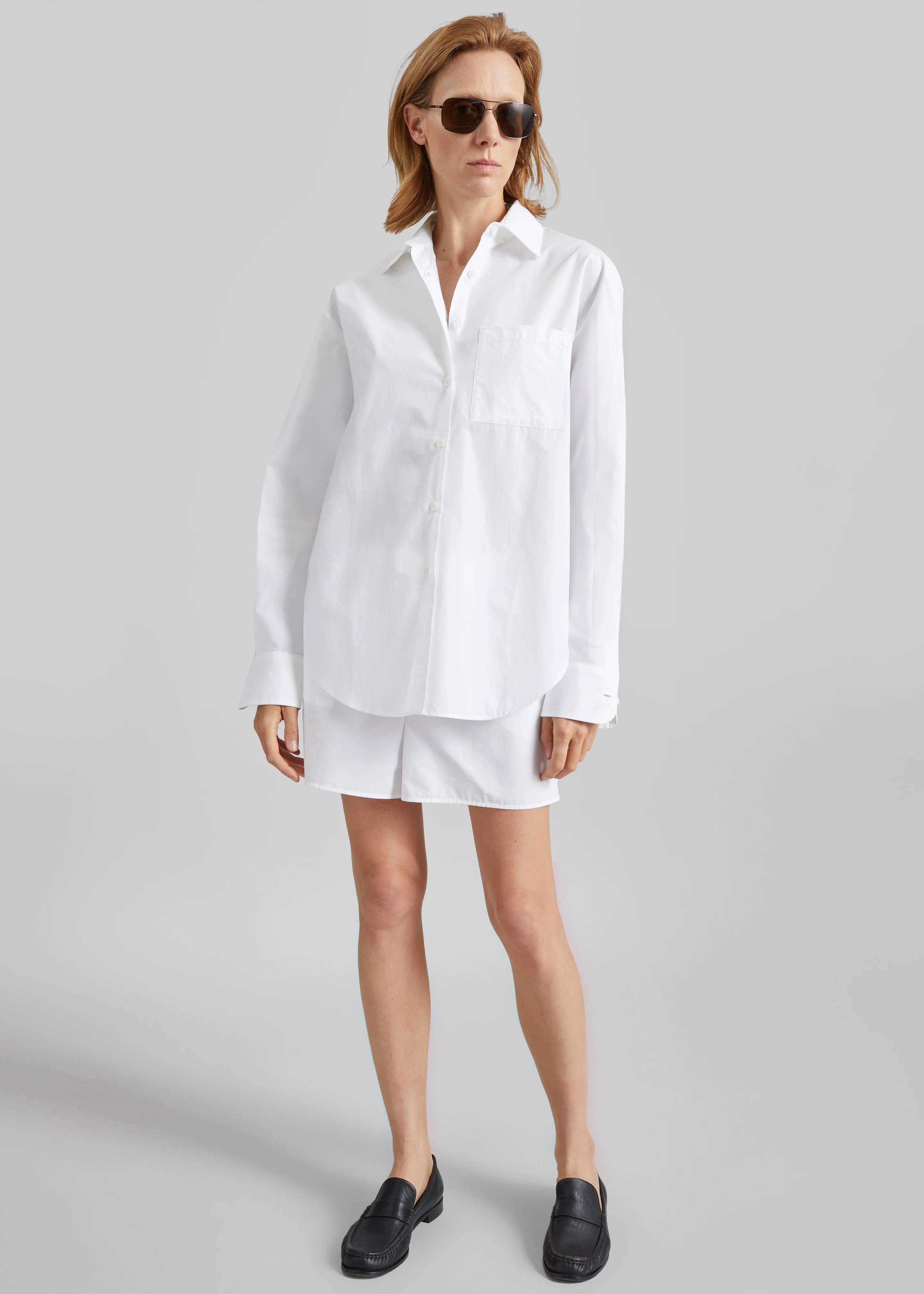 Lui Organic Cotton Shirt - White - Image 4