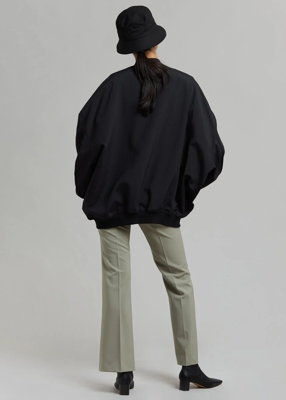 Lumi Bomber Jacket - Black - Image 8