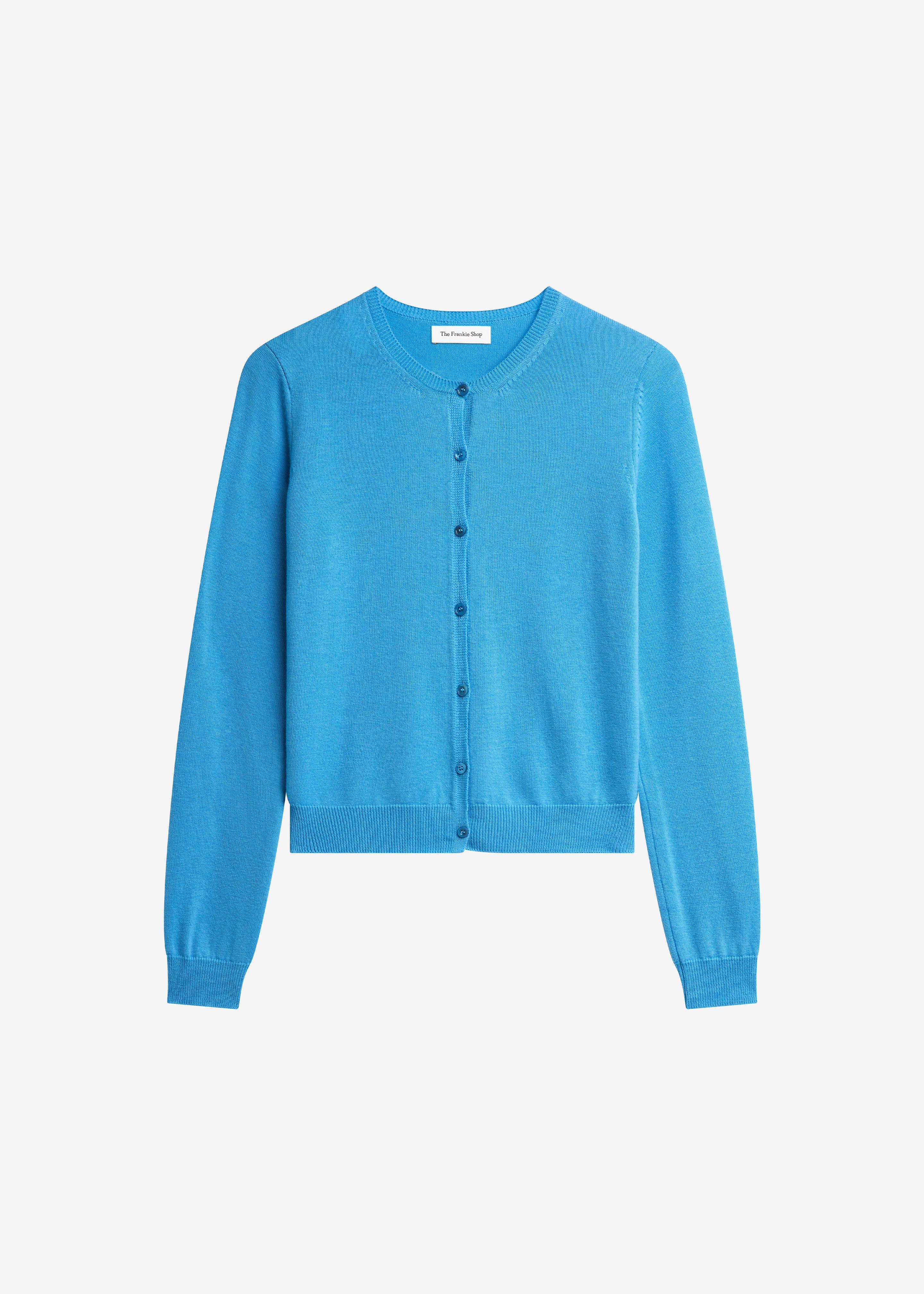 Mahim Superfine Wool Cardigan - Blue - Image 9
