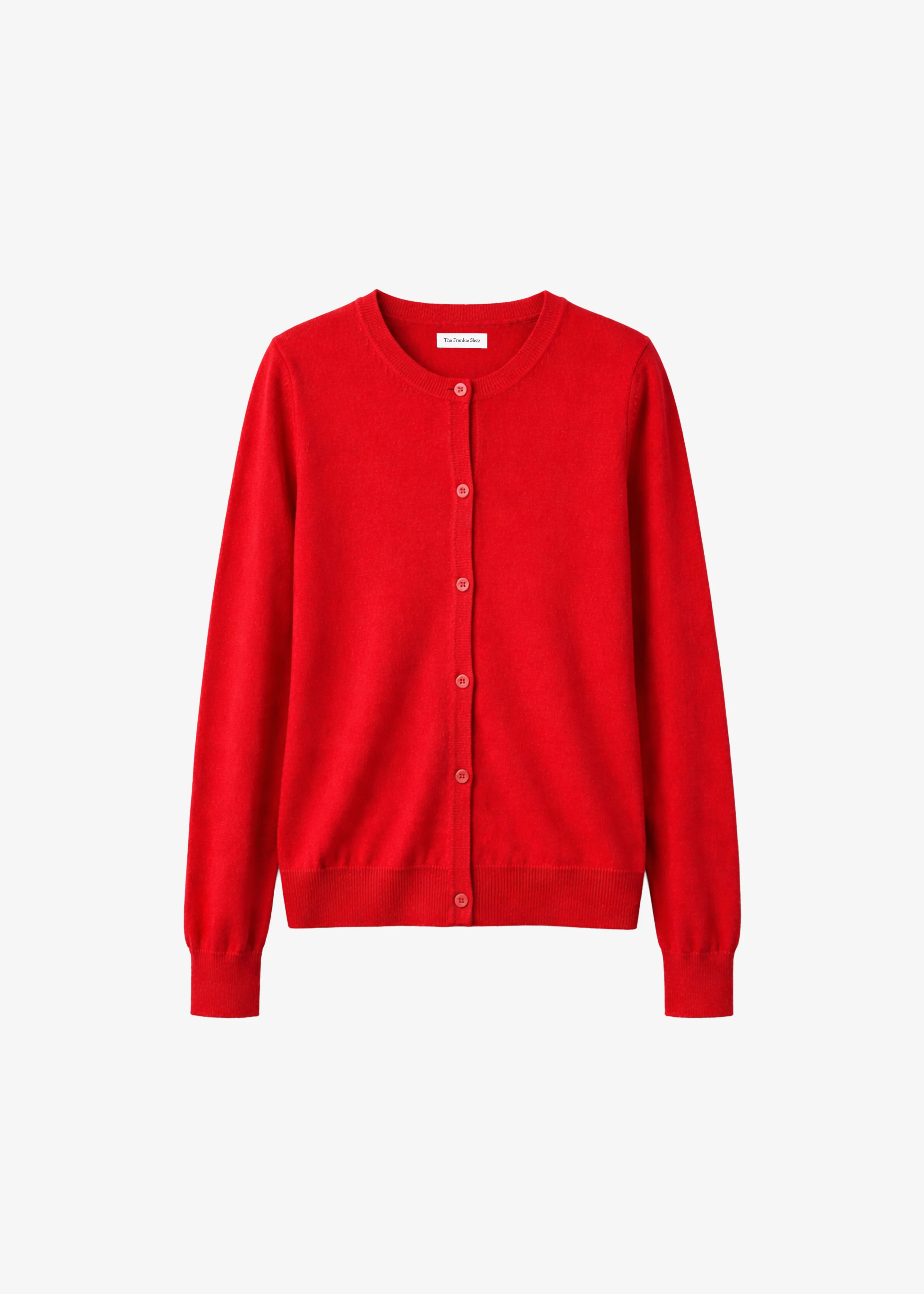 Mahim Superfine Wool Cardigan - Red - Image 7