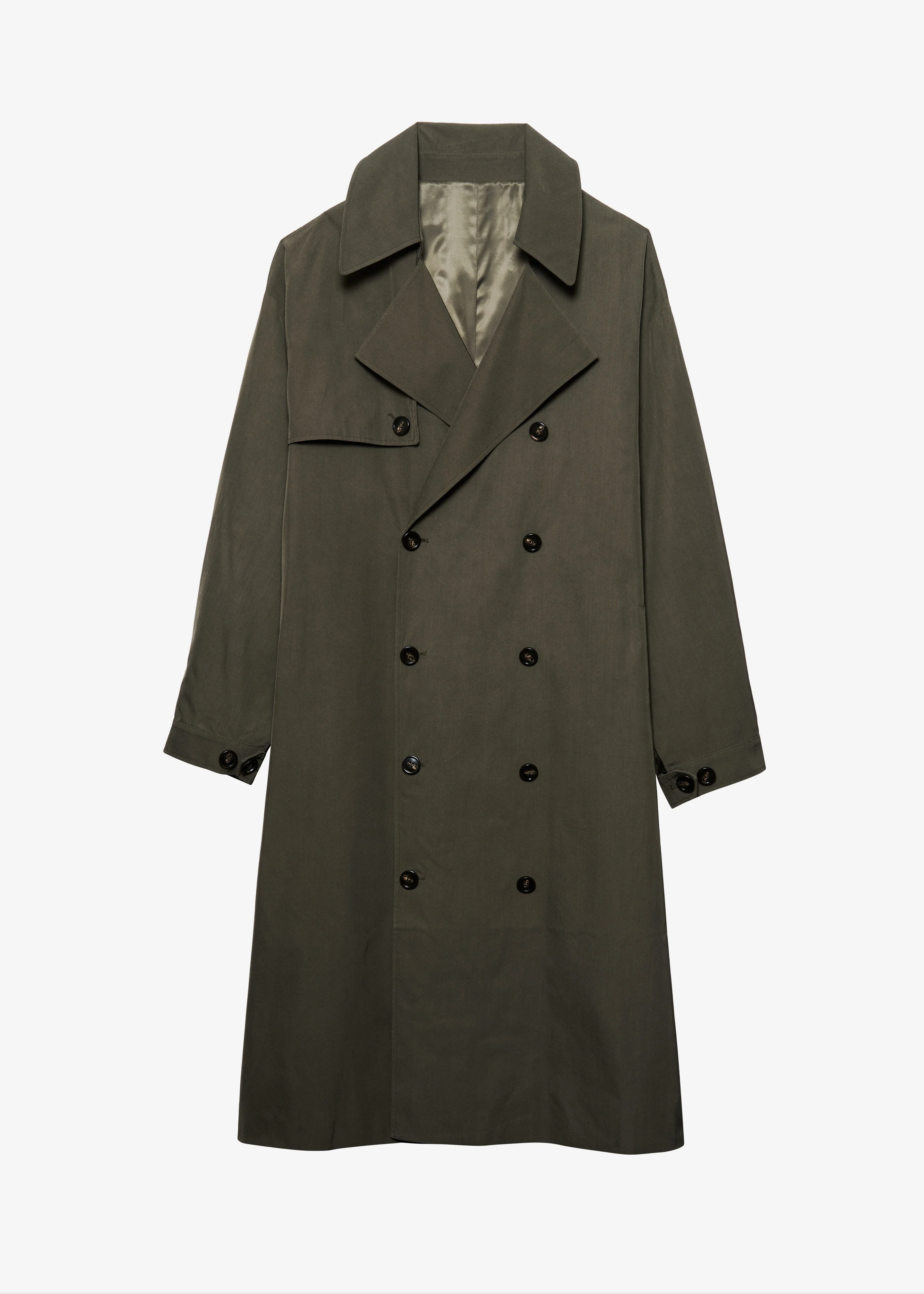 Mavis Oversized Trench - Khaki - Image 12