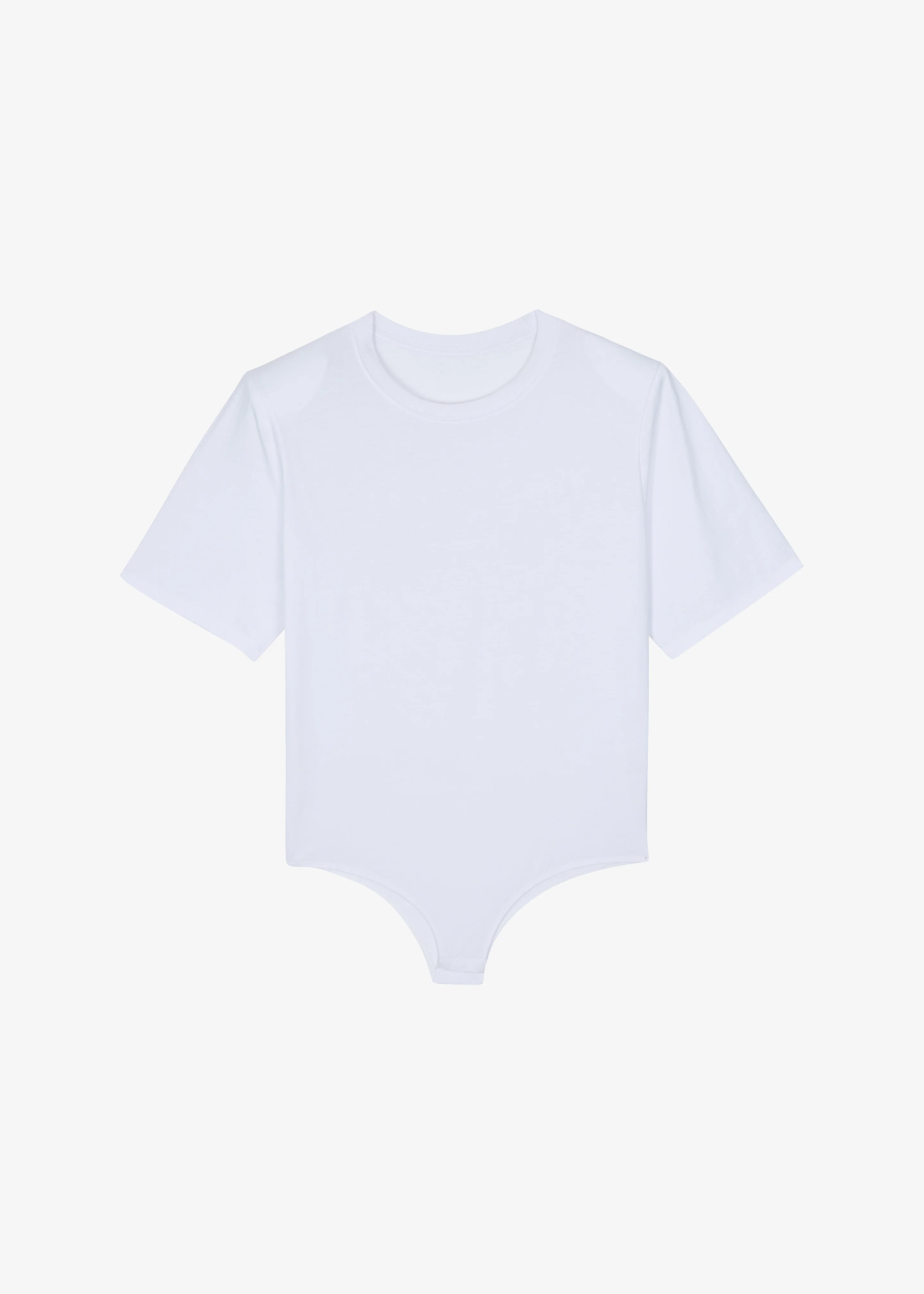 Meida Padded T-Shirt Bodysuit - White - Image 9