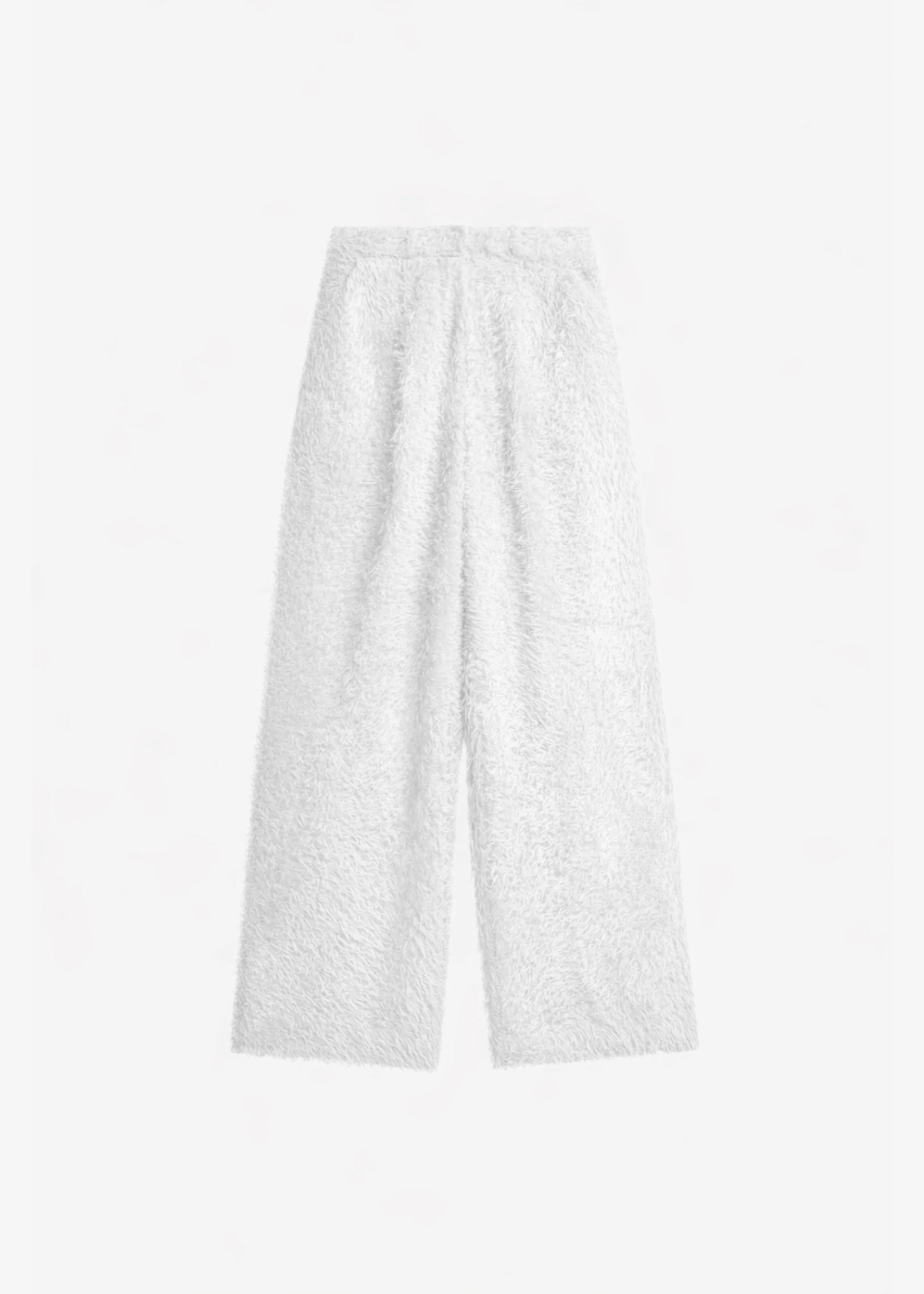 Melker Furry Pants - Off White - Image 10