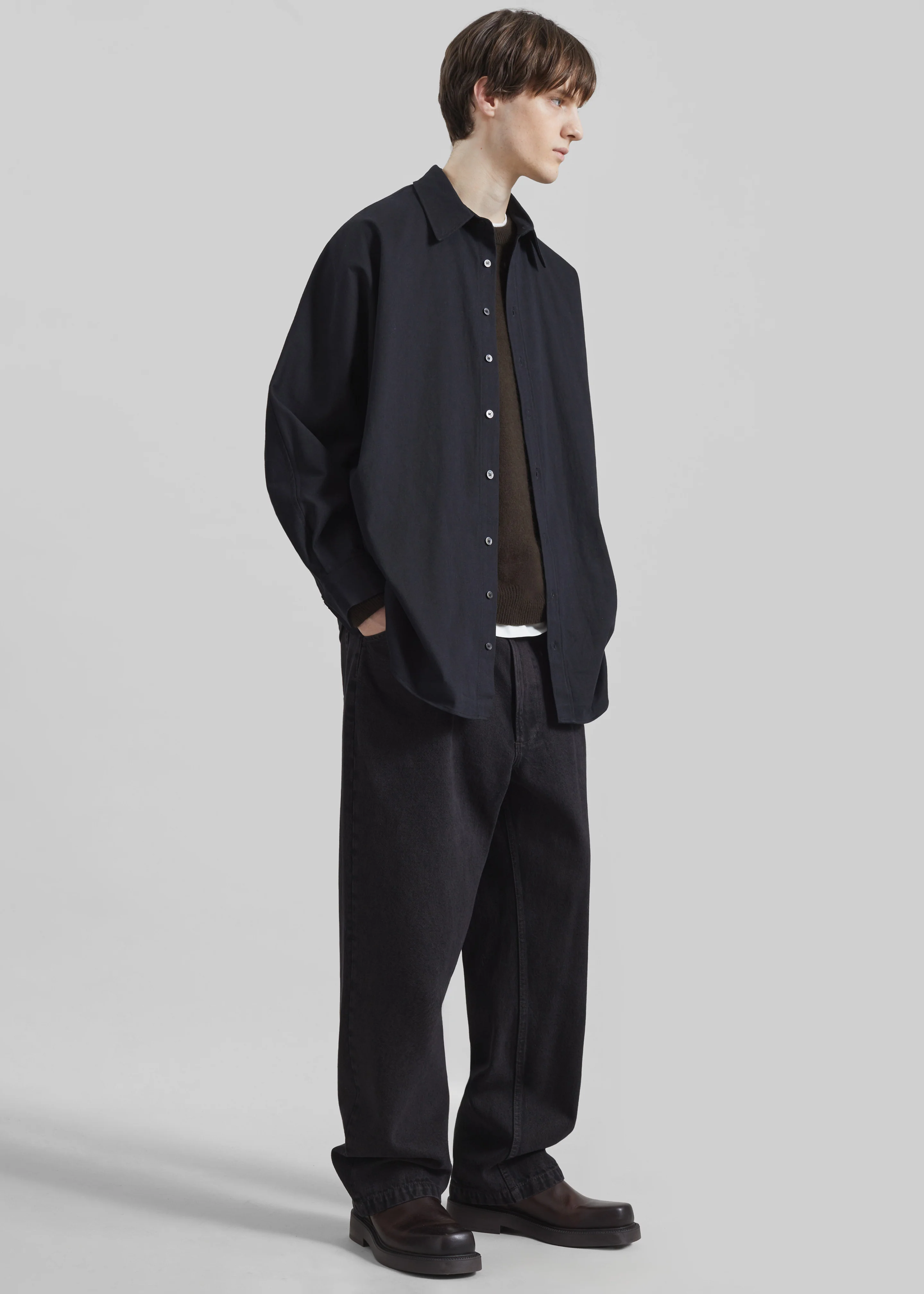 Millom Shirt - Black - Image 5