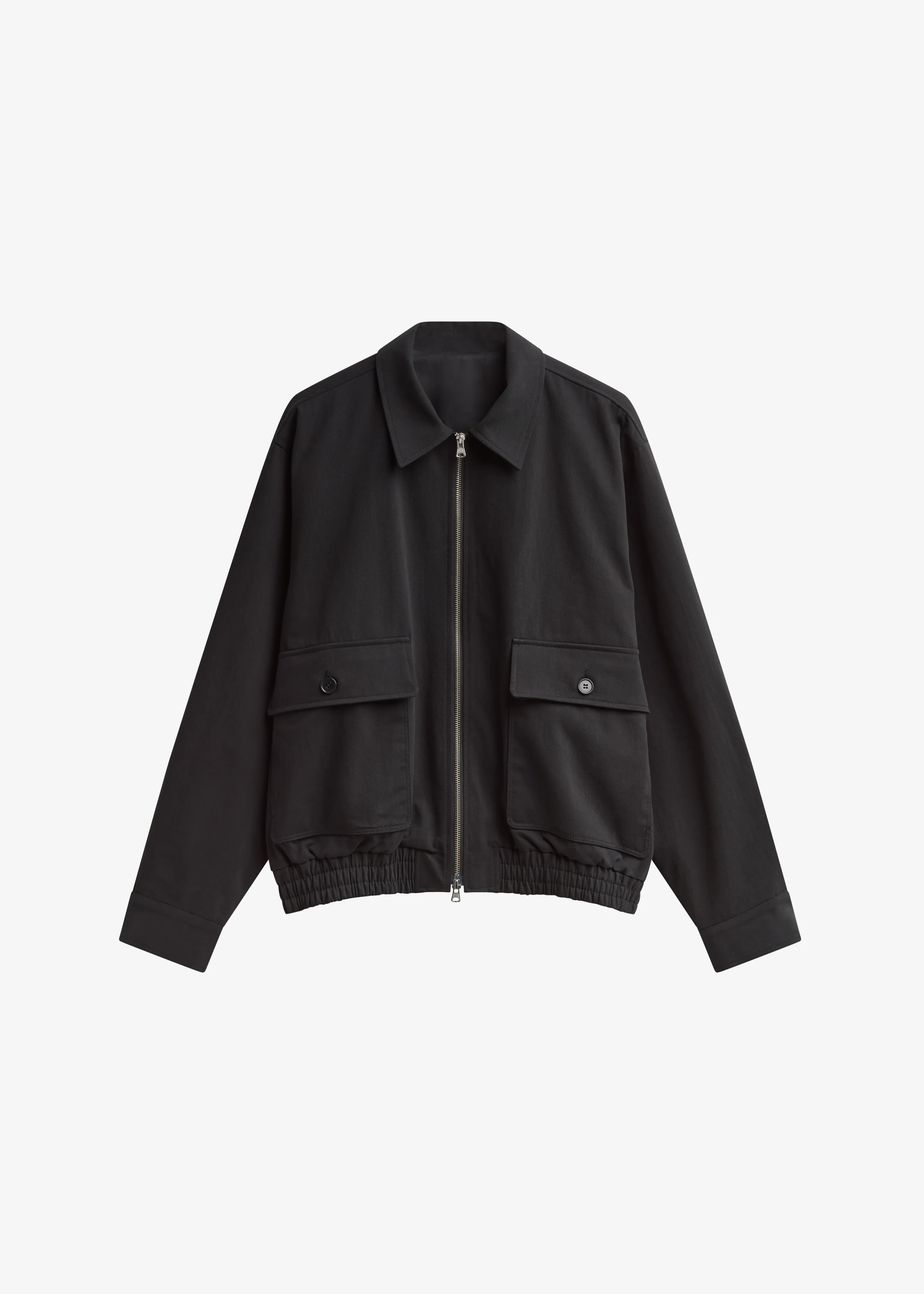 Mitchell Cotton Twill Jacket - Black - Image 7