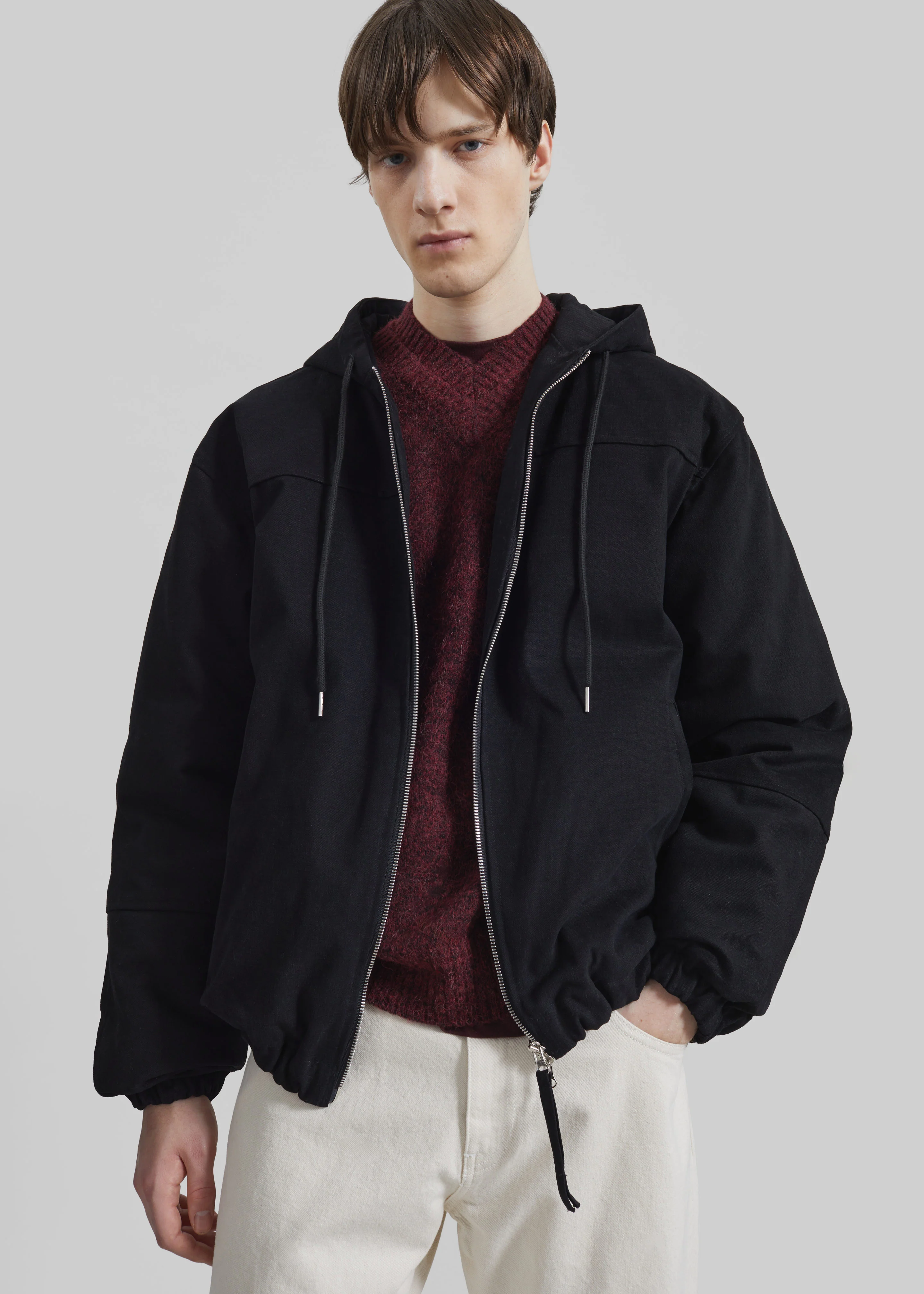 Molkom Padded Jacket - Black - Image 4