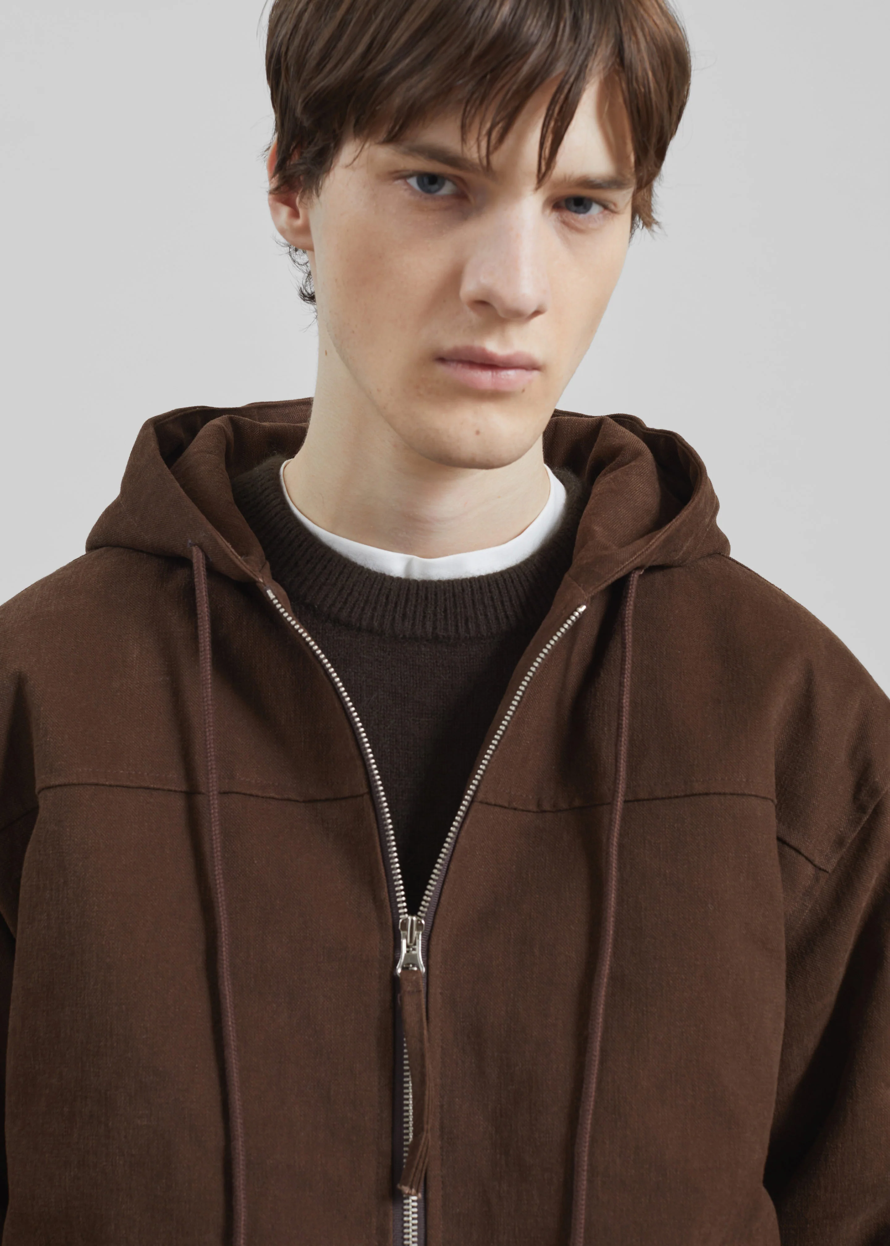Molkom Padded Jacket - Brown - Image 3