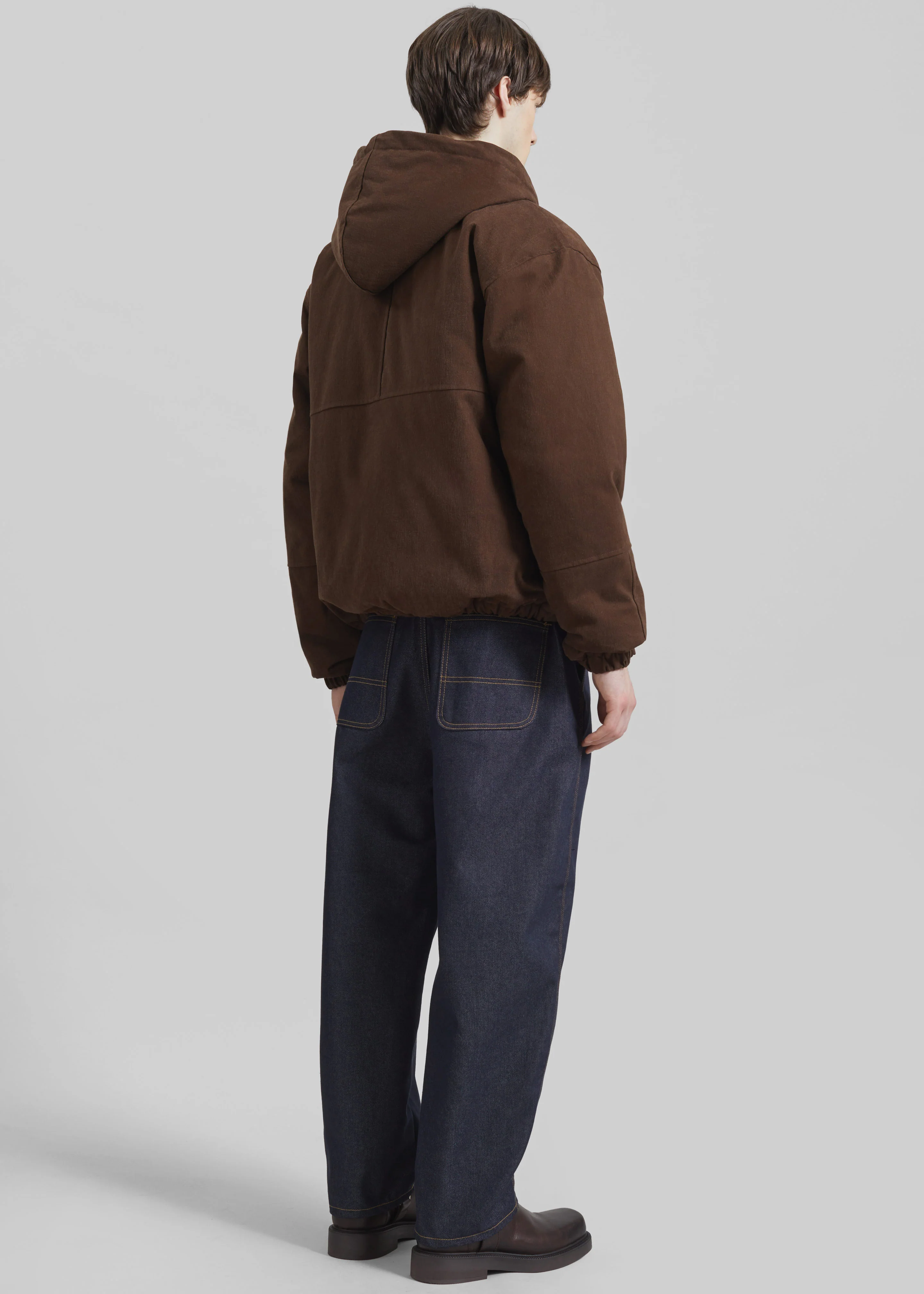 Molkom Padded Jacket - Brown - Image 8