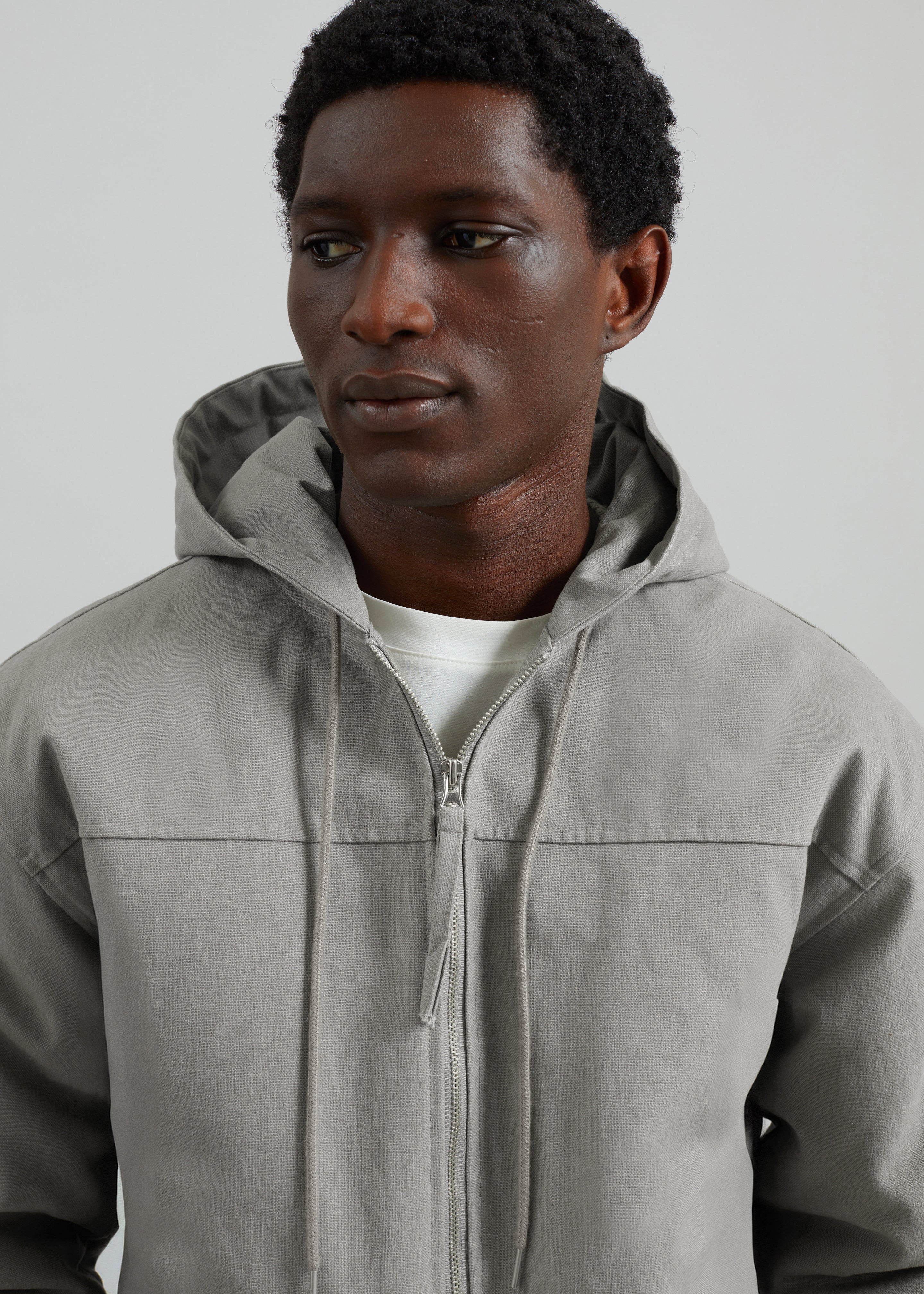 Molkom Padded Jacket - Taupe - Image 3