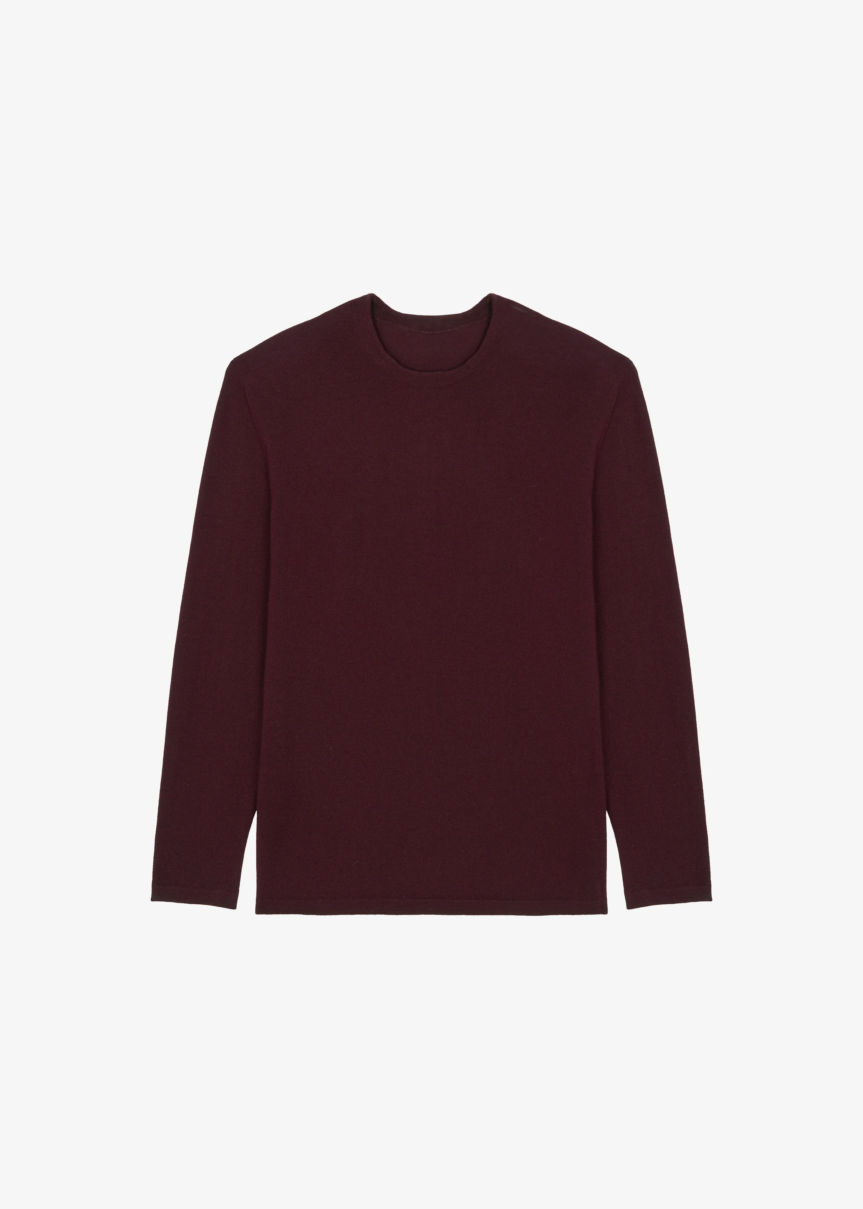 Morang Merino Wool Sweater - Burgundy - Image 6