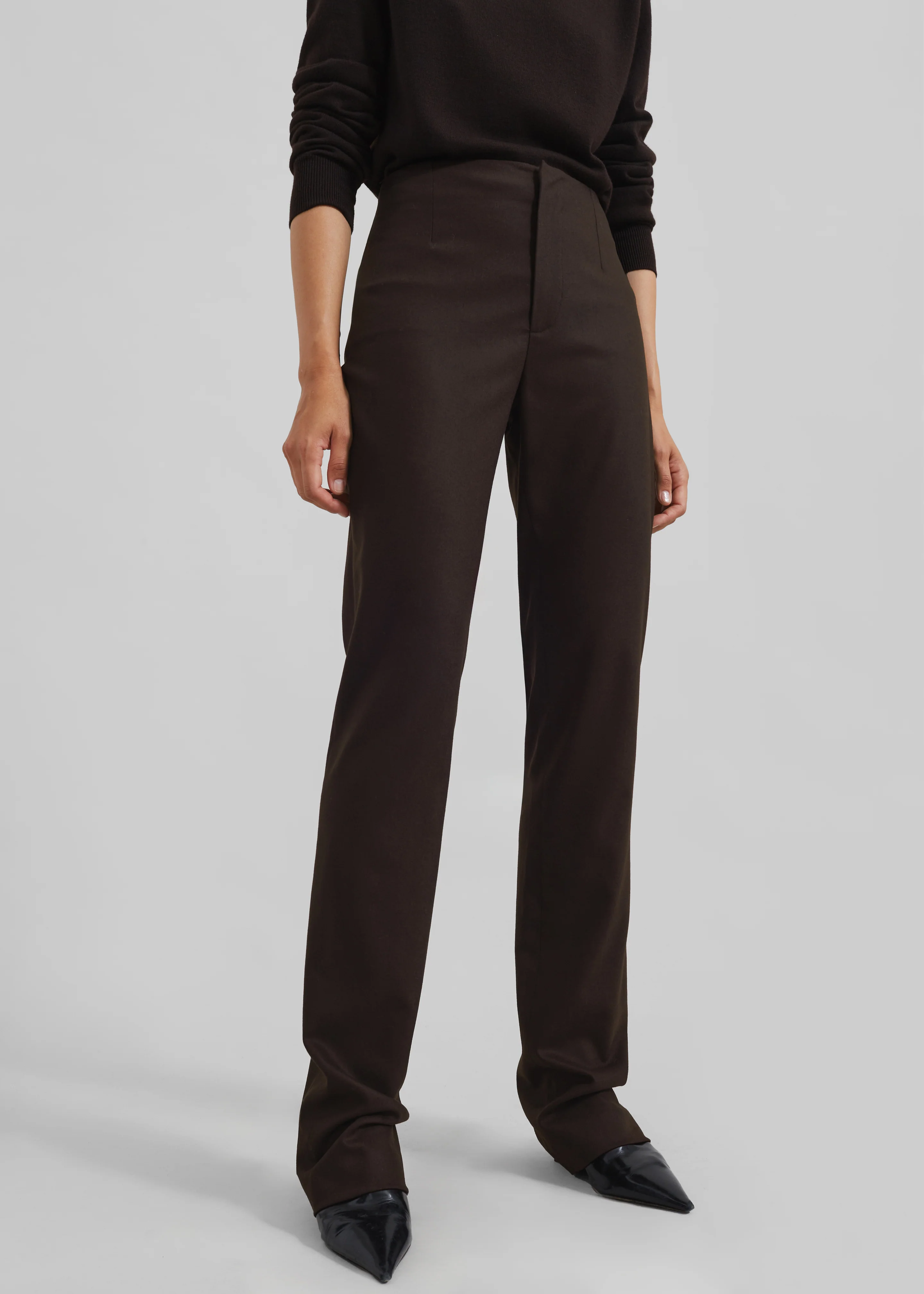 Morrison Long Trousers - Brown - Image 2
