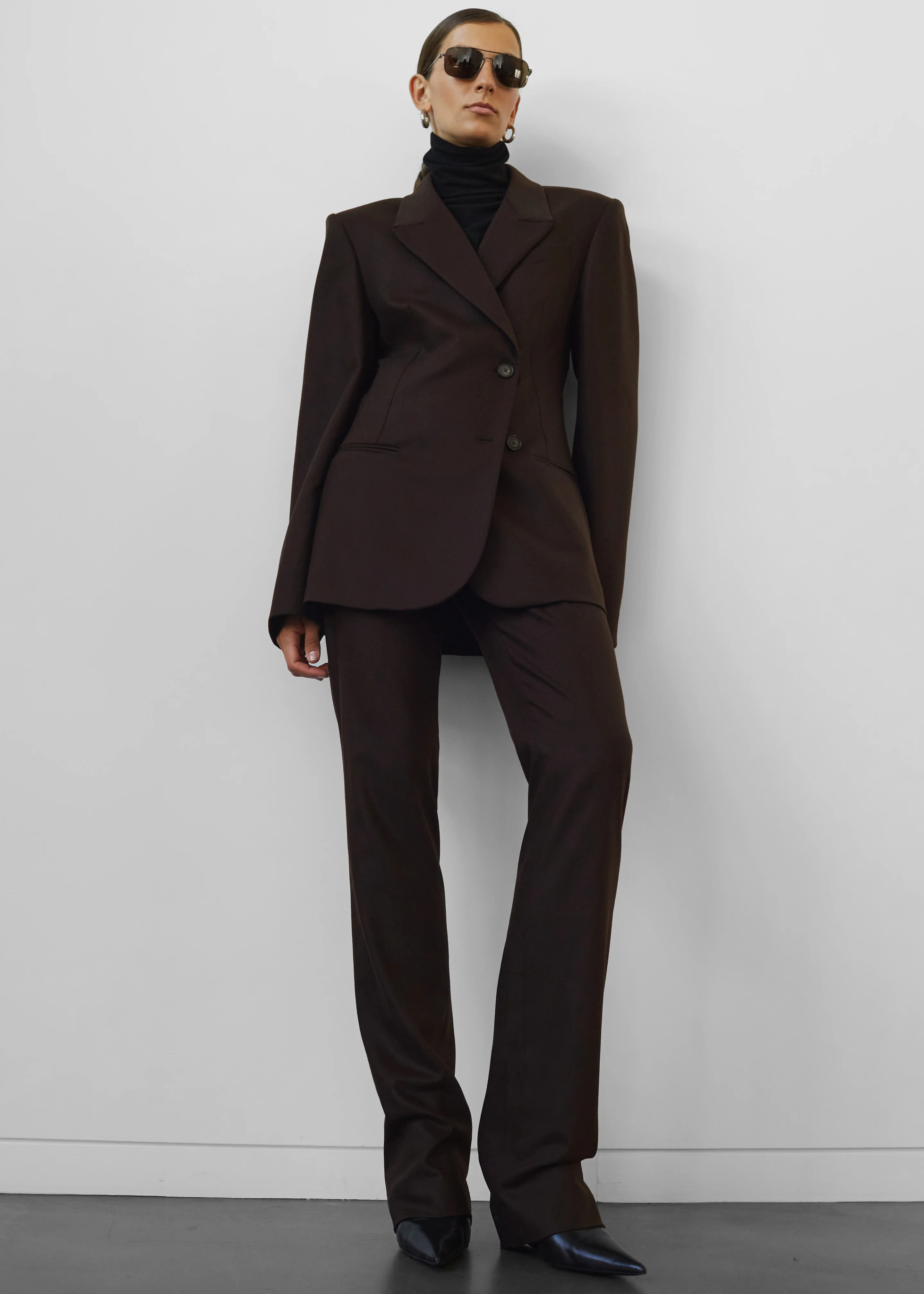 Morrison Long Trousers - Brown - Image 4