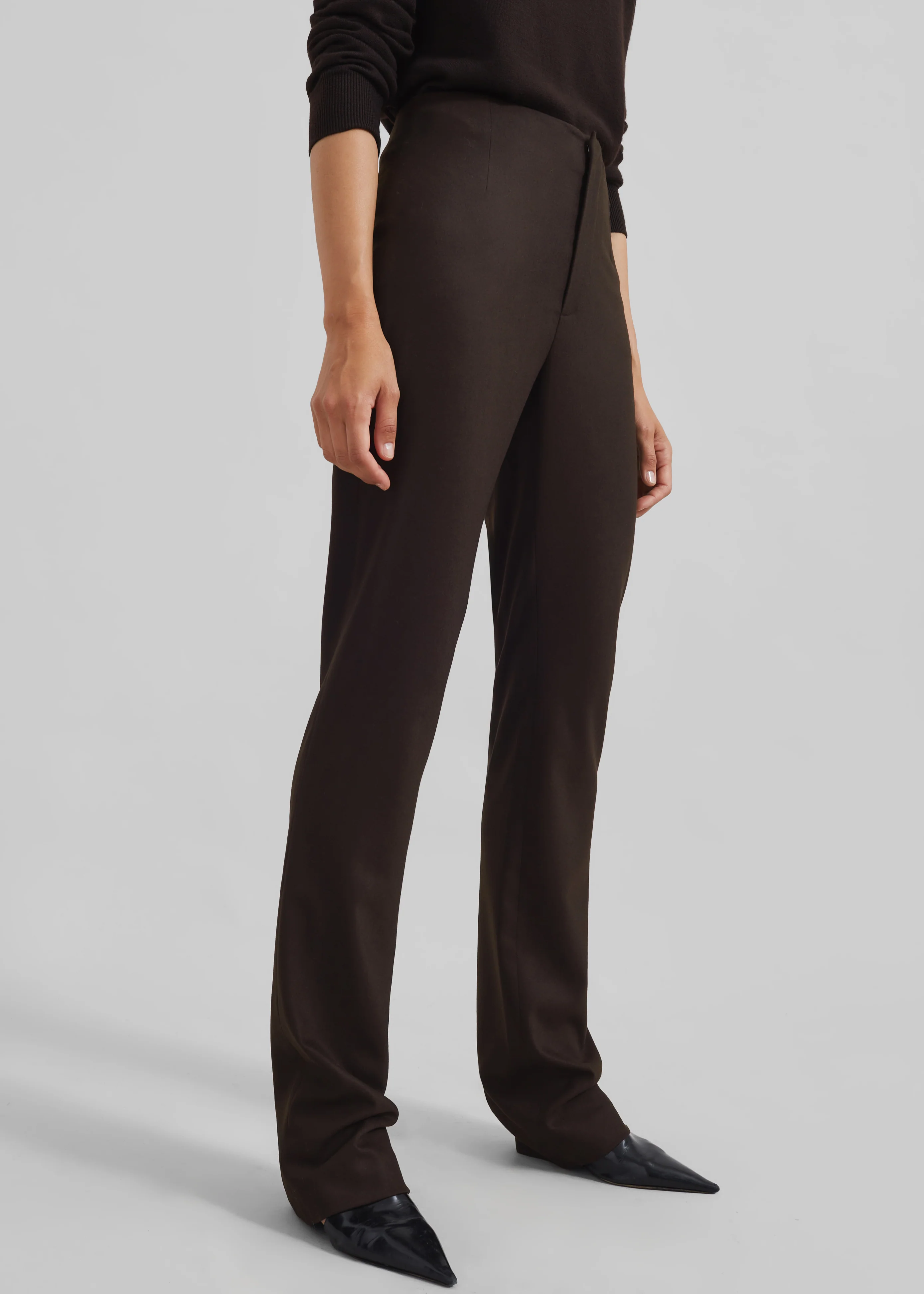 Morrison Long Trousers - Brown - Image 5