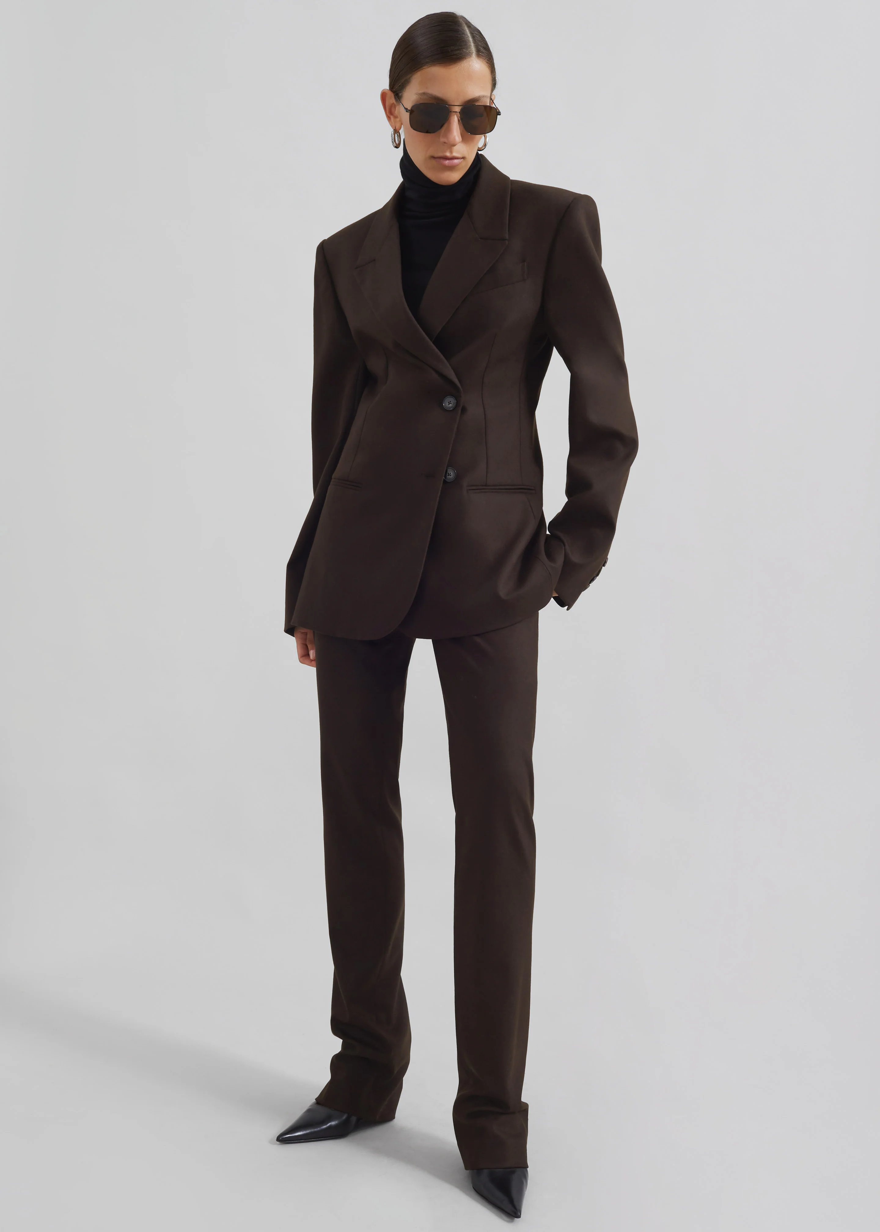 Morrison Long Trousers - Brown - Image 6