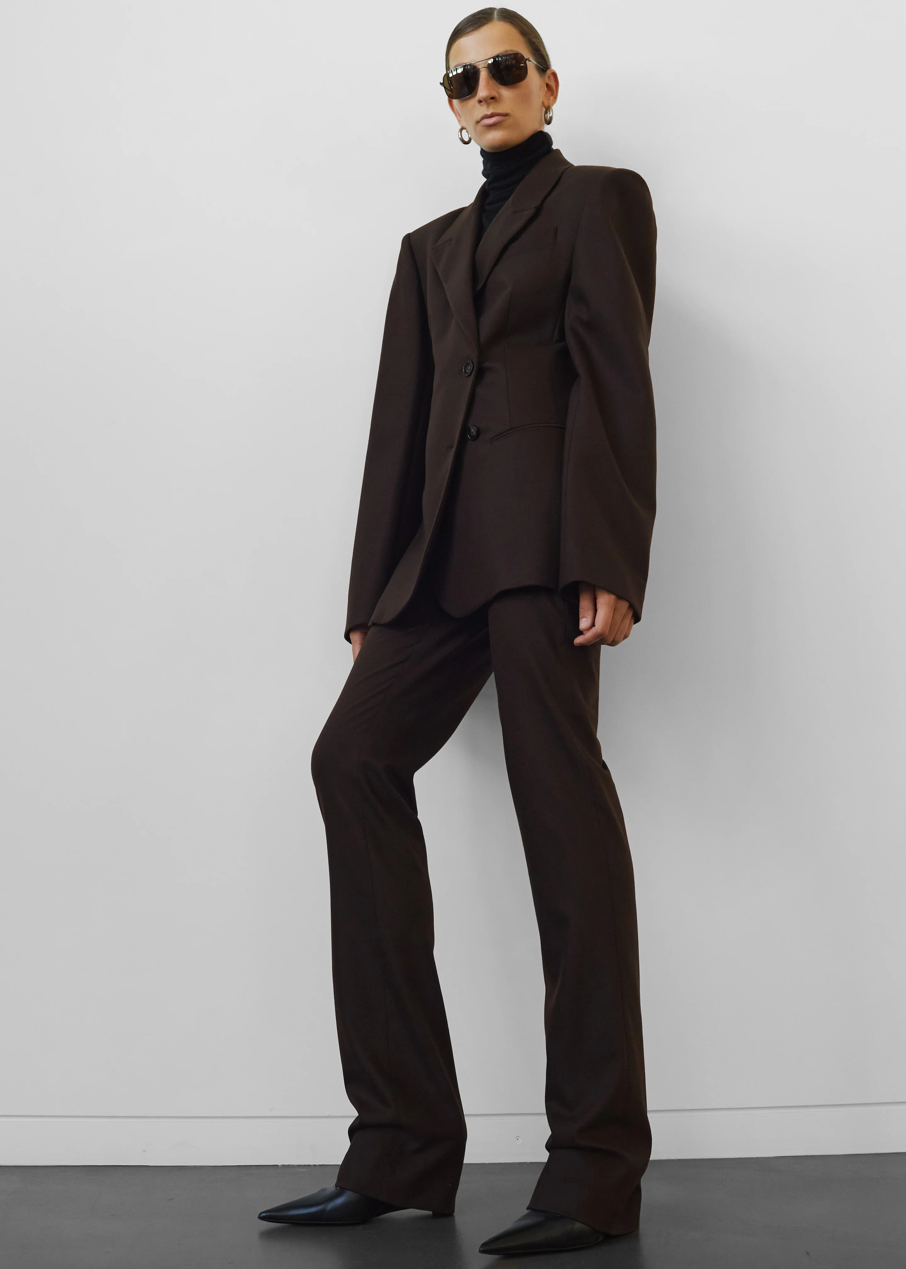 Morrison Long Trousers - Brown - Image 9