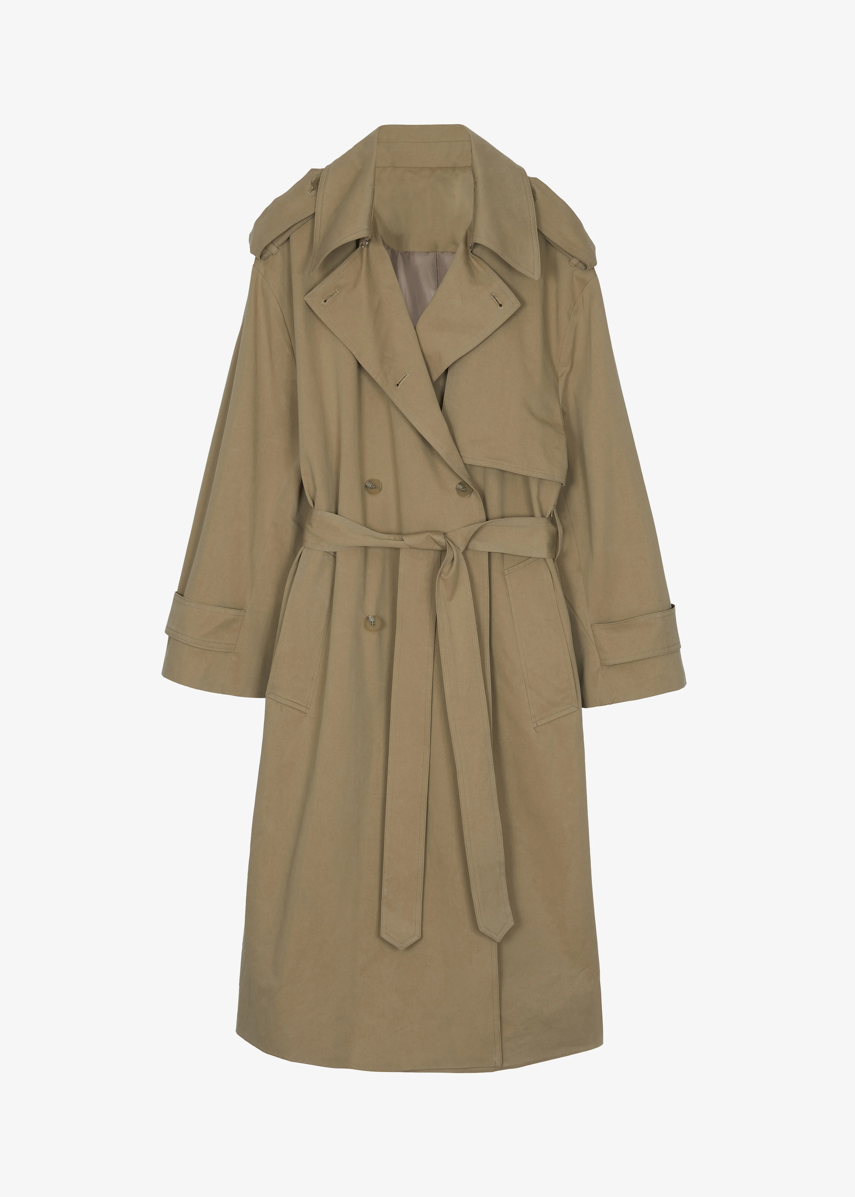 Nabesna Trench Coat - Beige - Image 9