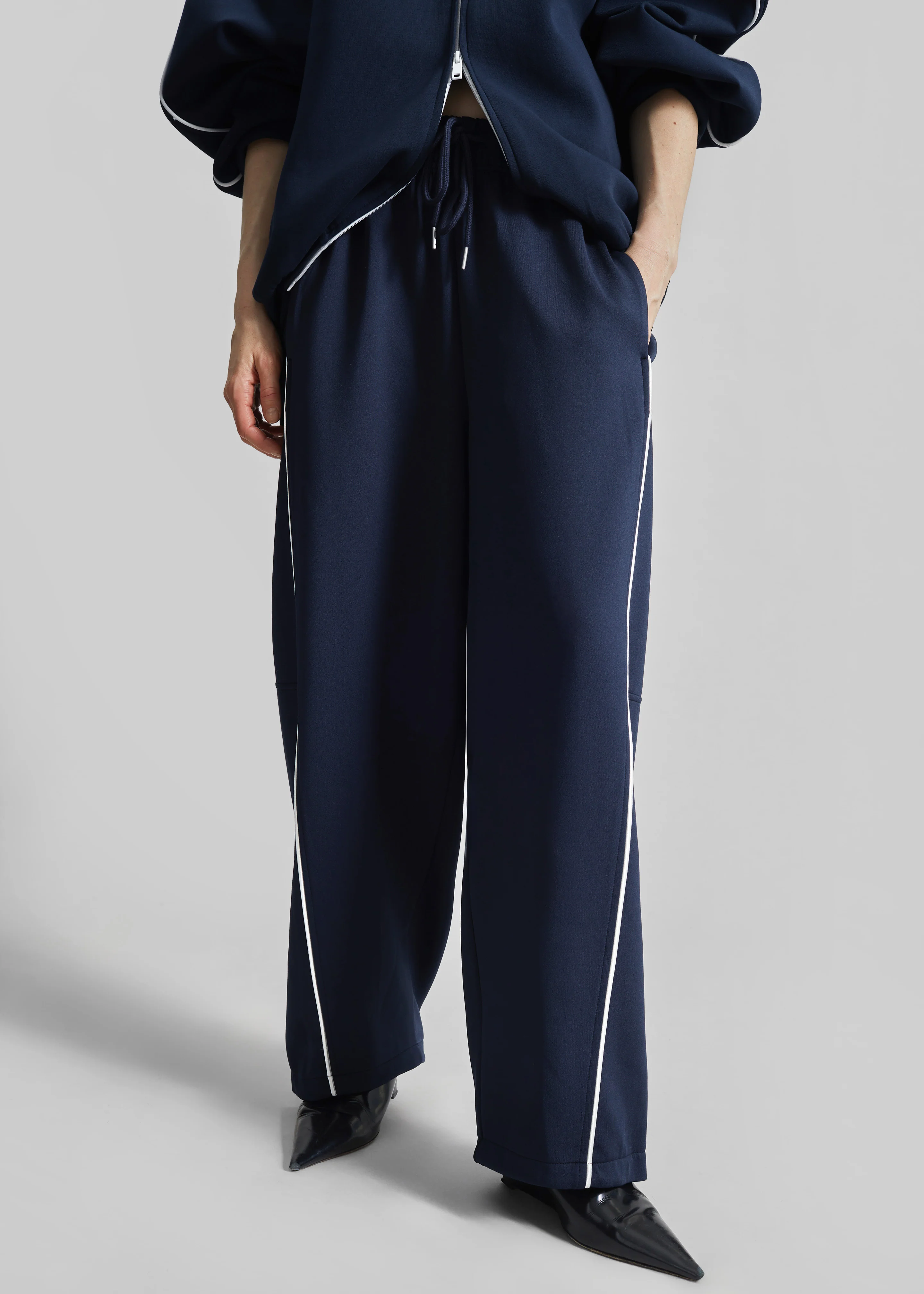 Nayen Track Pants - Navy - Image 4