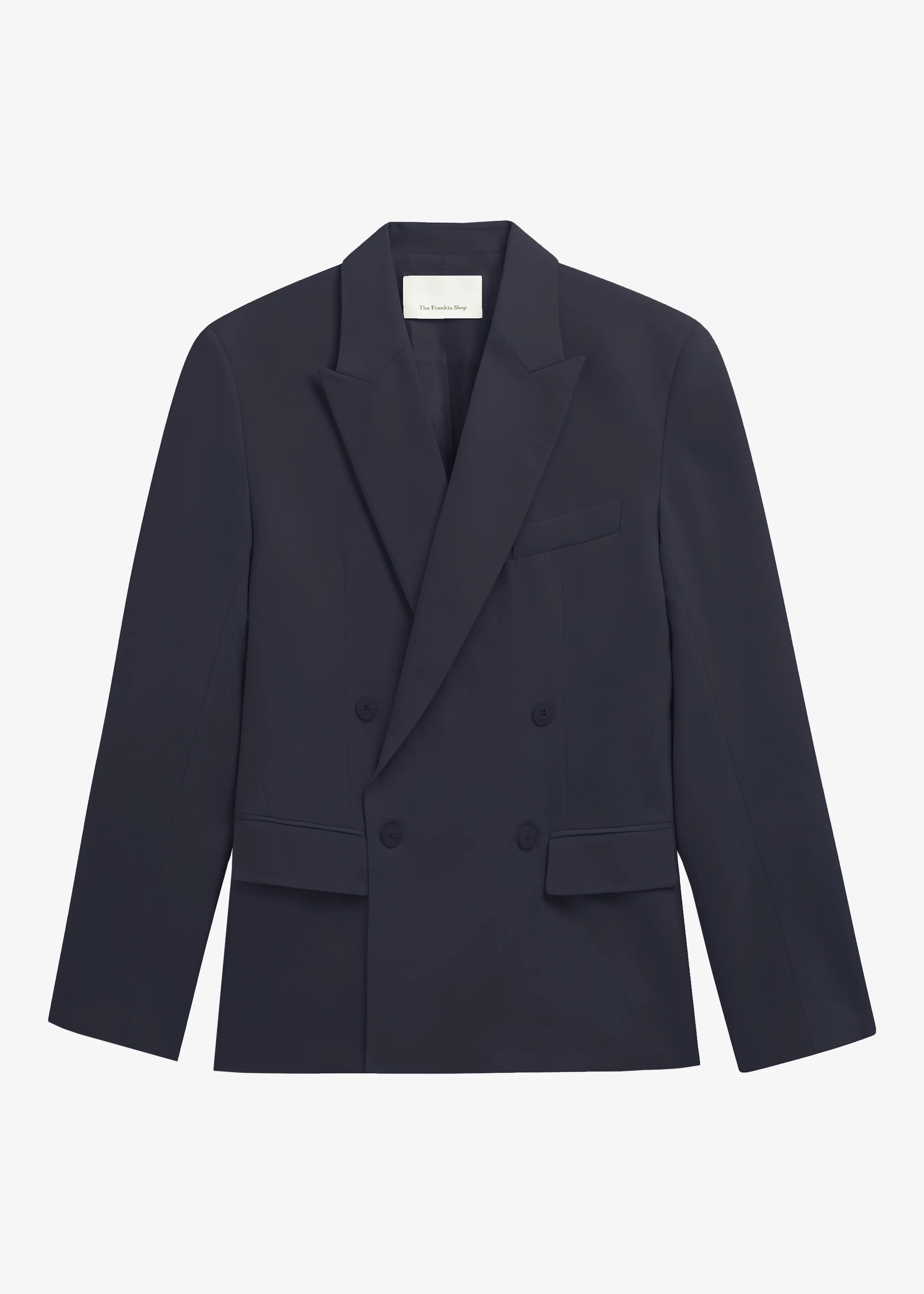 Newark Double Breasted Blazer - Navy - Image 10