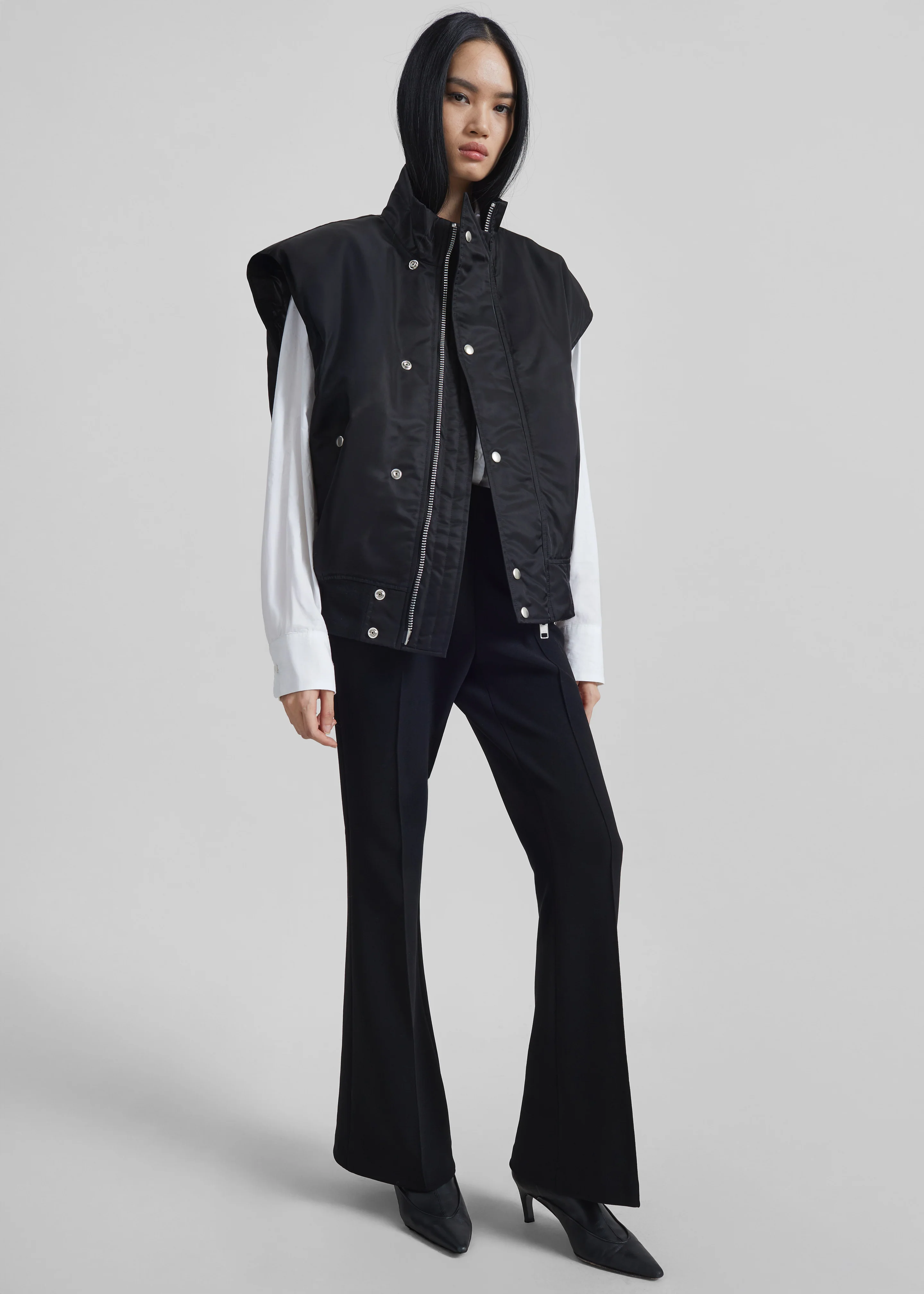 Nibelle Bootcut Pants - Black - Image 8