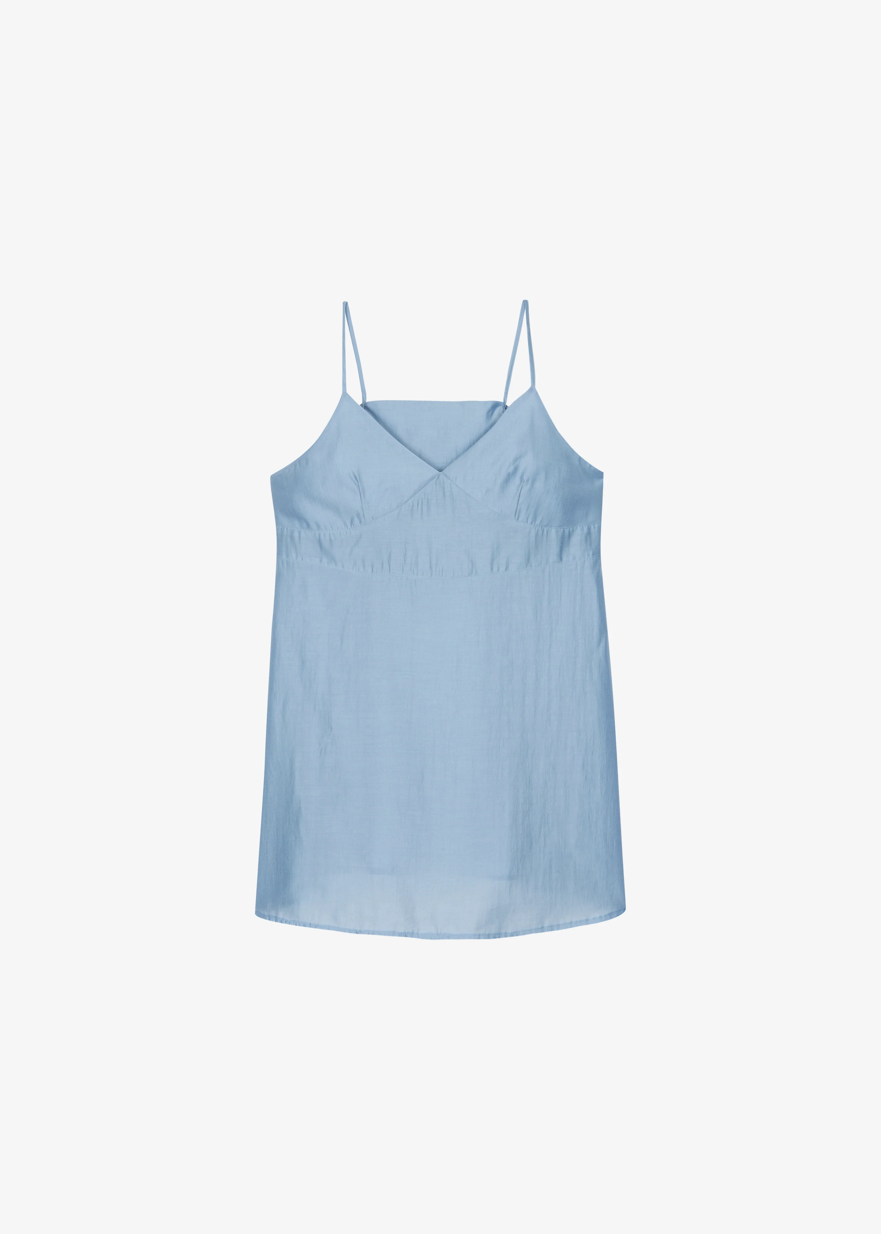 Noli Slip Mini Dress - Dusty Blue - Image 7