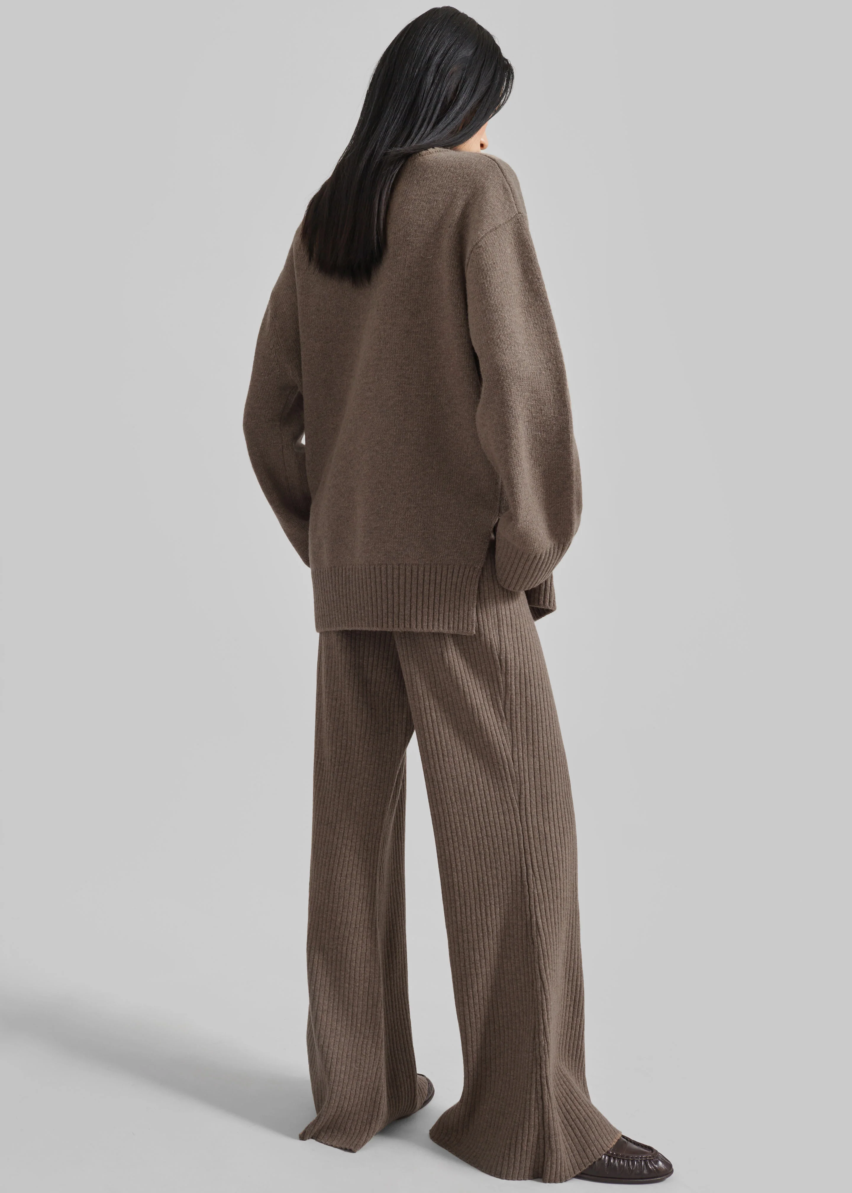 Odense Turtleneck Sweater - Brown - Image 10