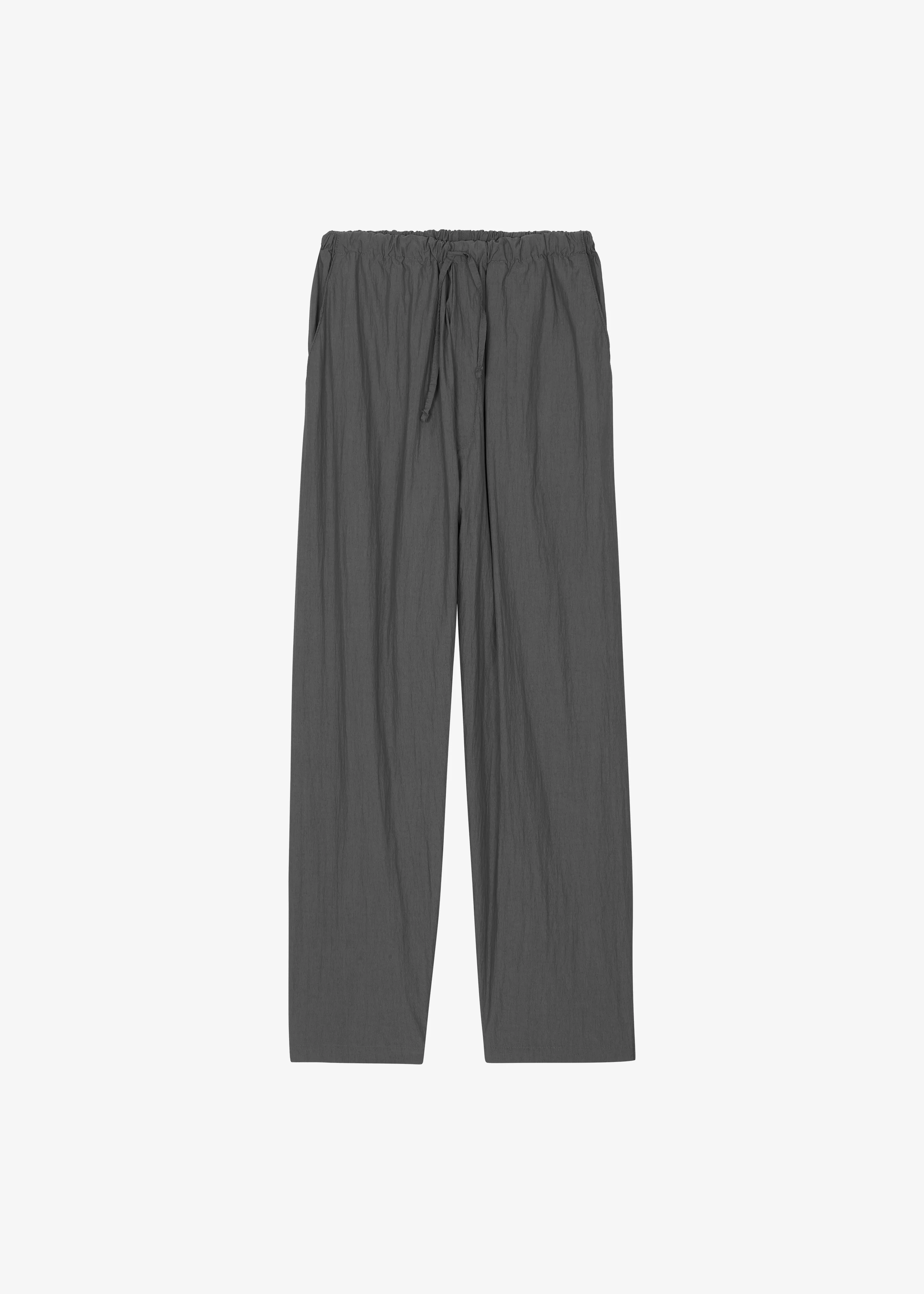Ohio Crinkled Poplin Pants - Slate Grey - Image 11