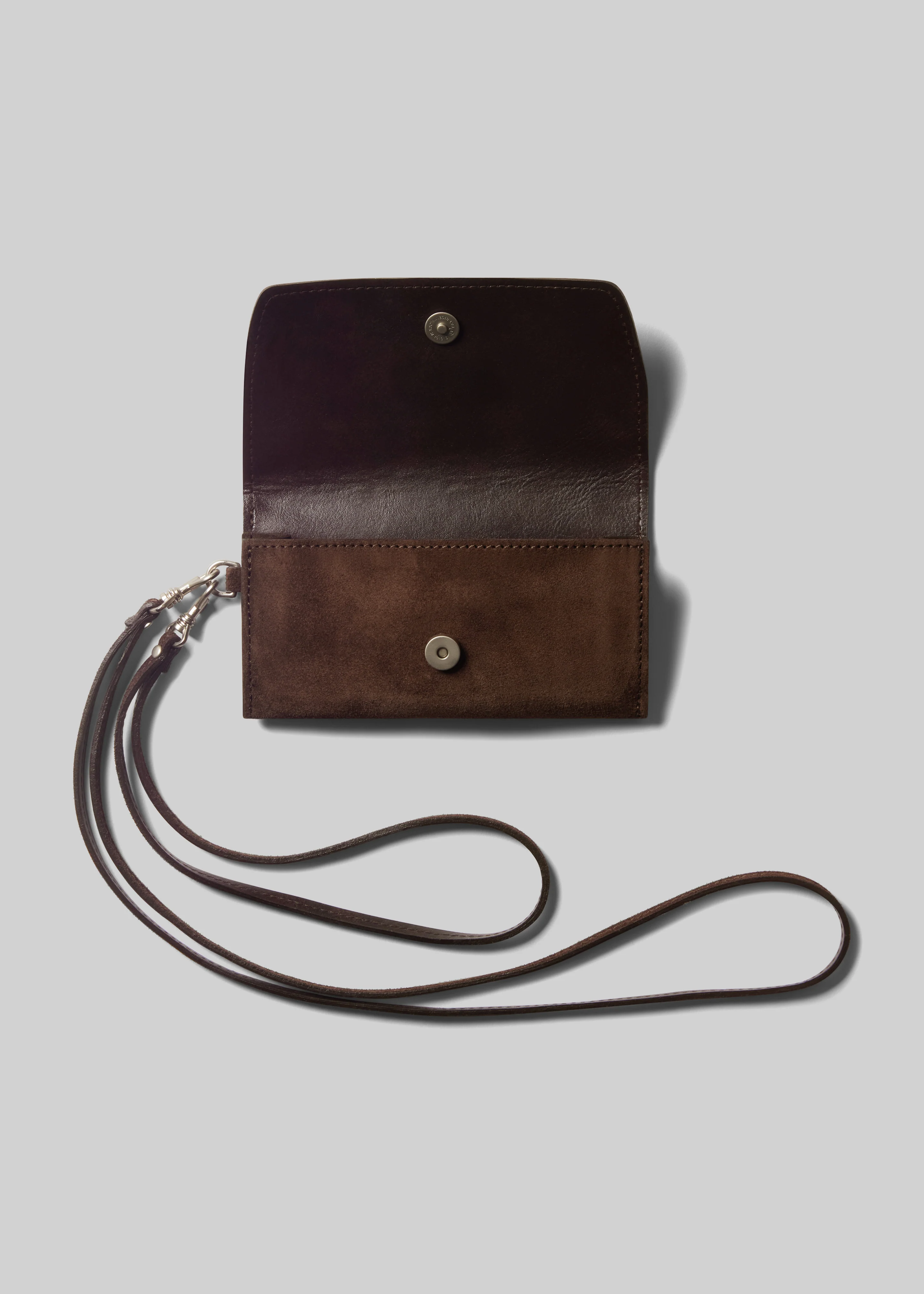 Olea Suede Eyewear Case - Brown - Image 4