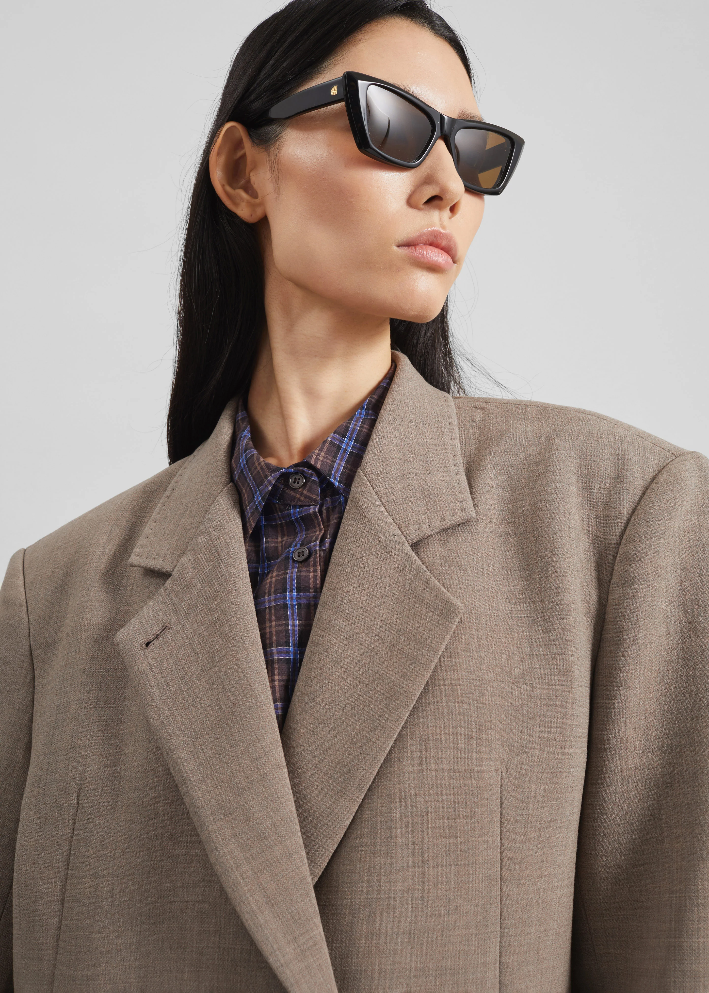 Orsta Wool Coat - Beige - Image 2