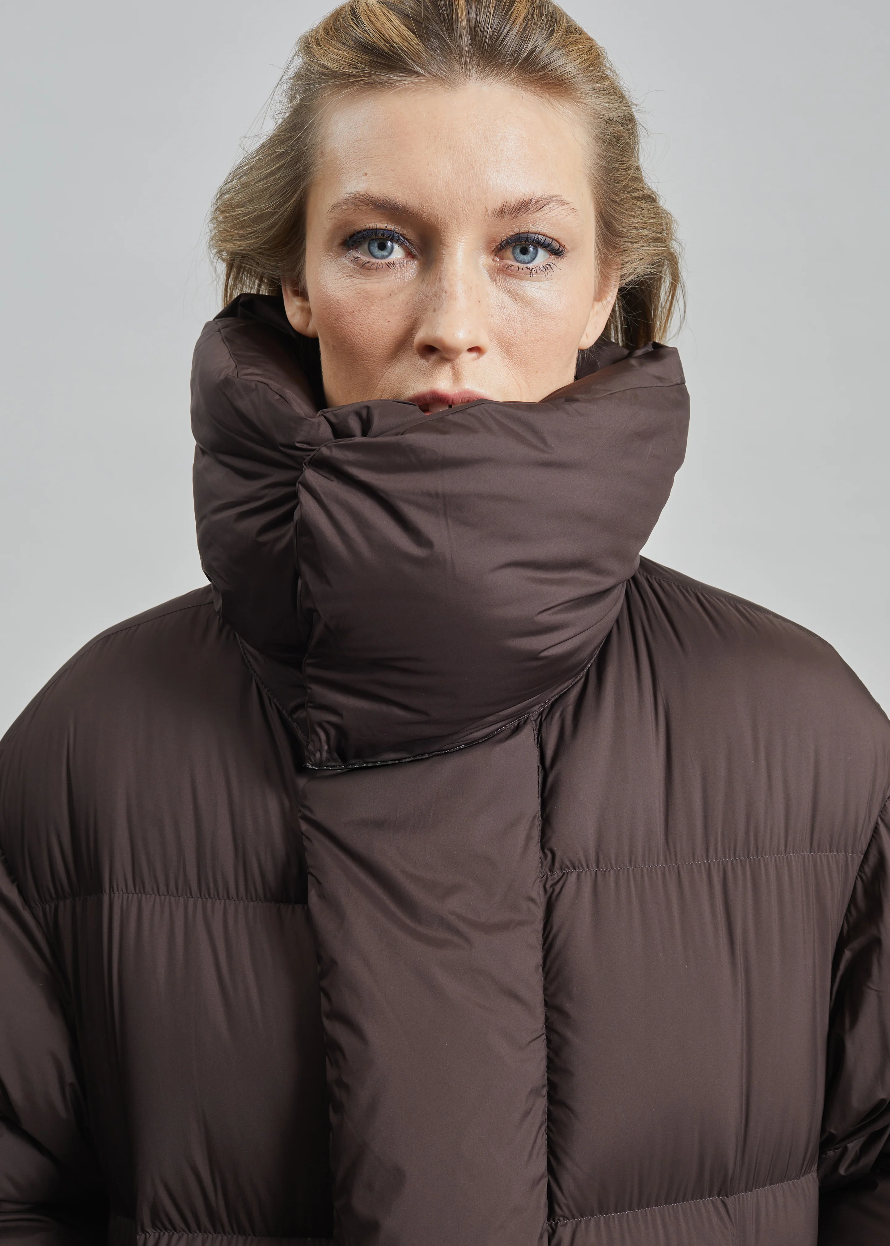 Ortler Puffer Jacket - Brown - Image 2