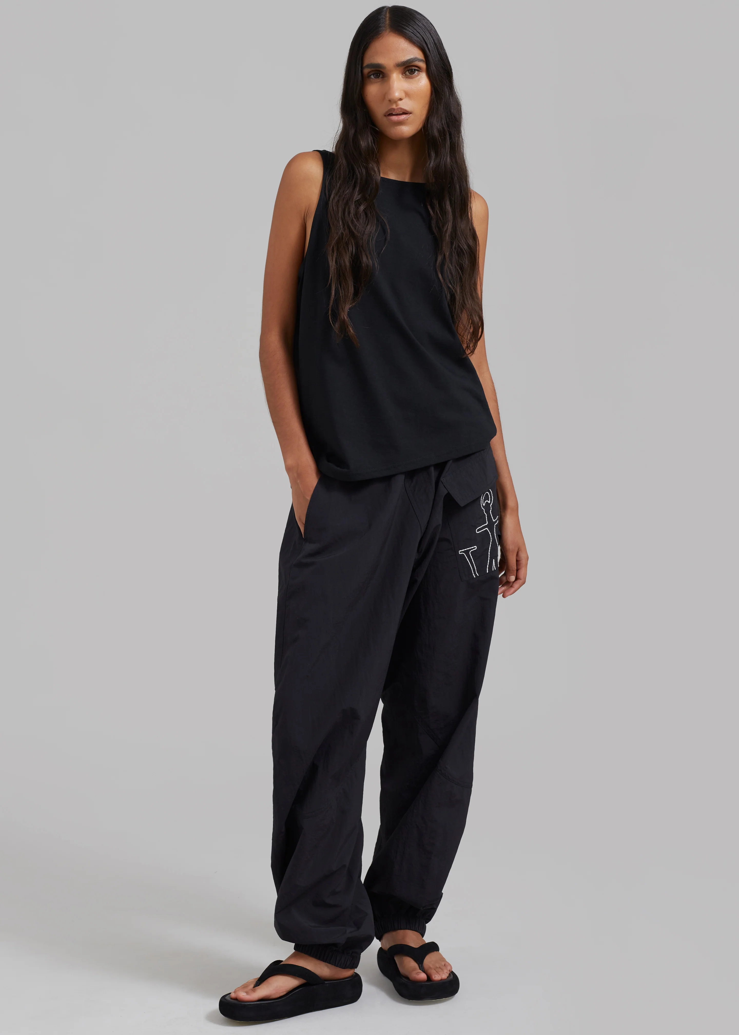Penelope Tank Top - Black - Image 7