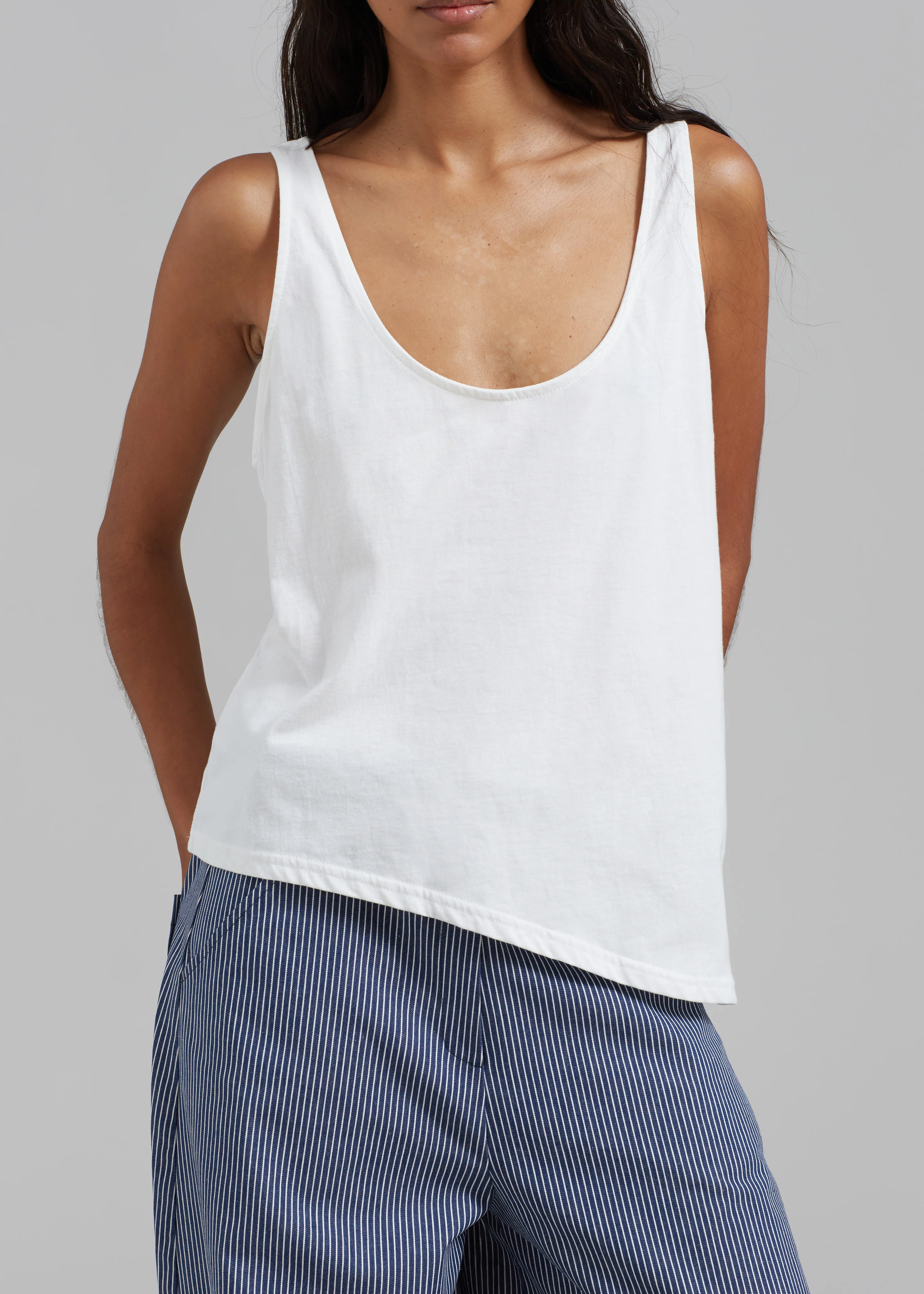 Penelope Tank Top - White - Image 5
