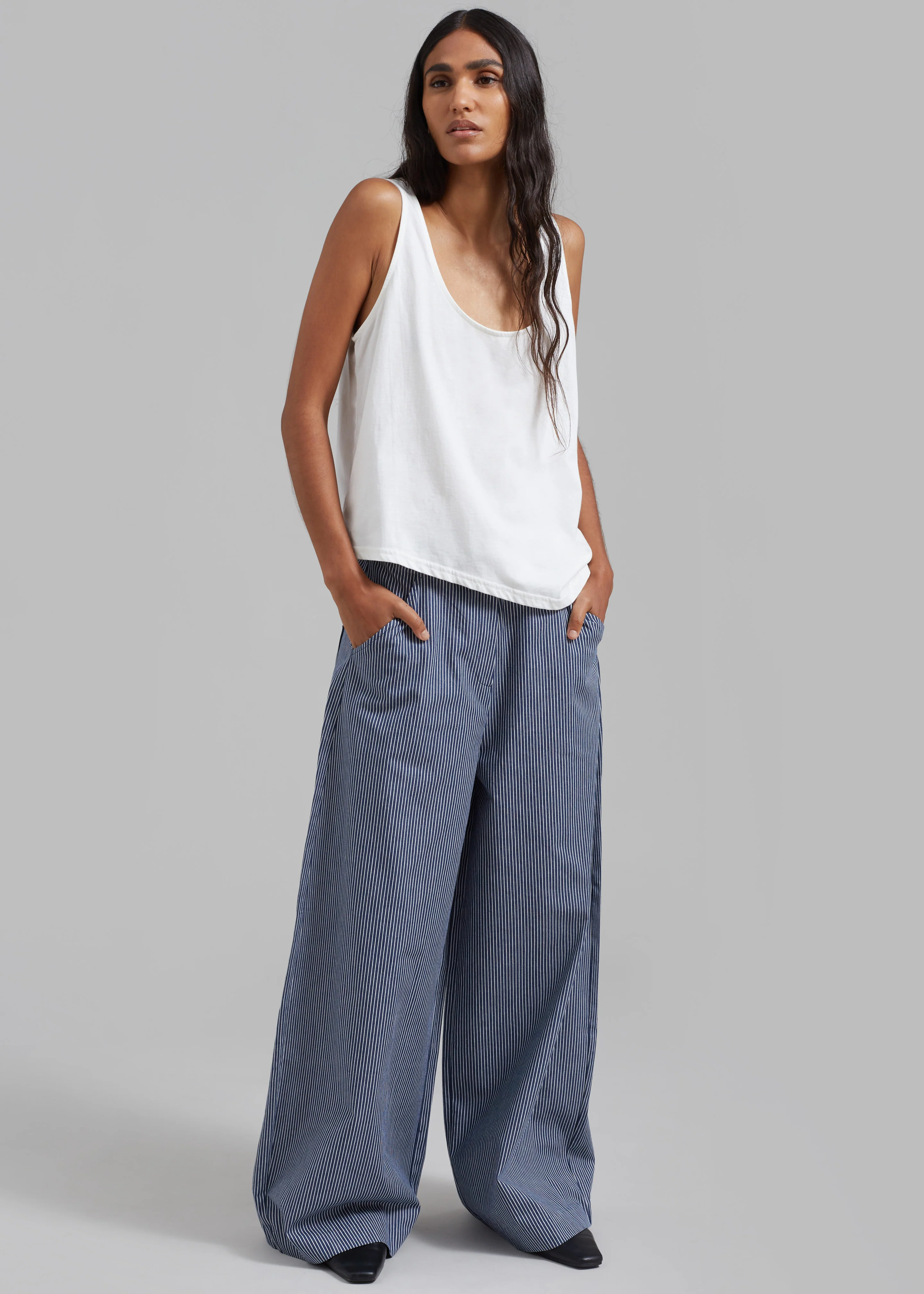 Penelope Tank Top - White - Image 6