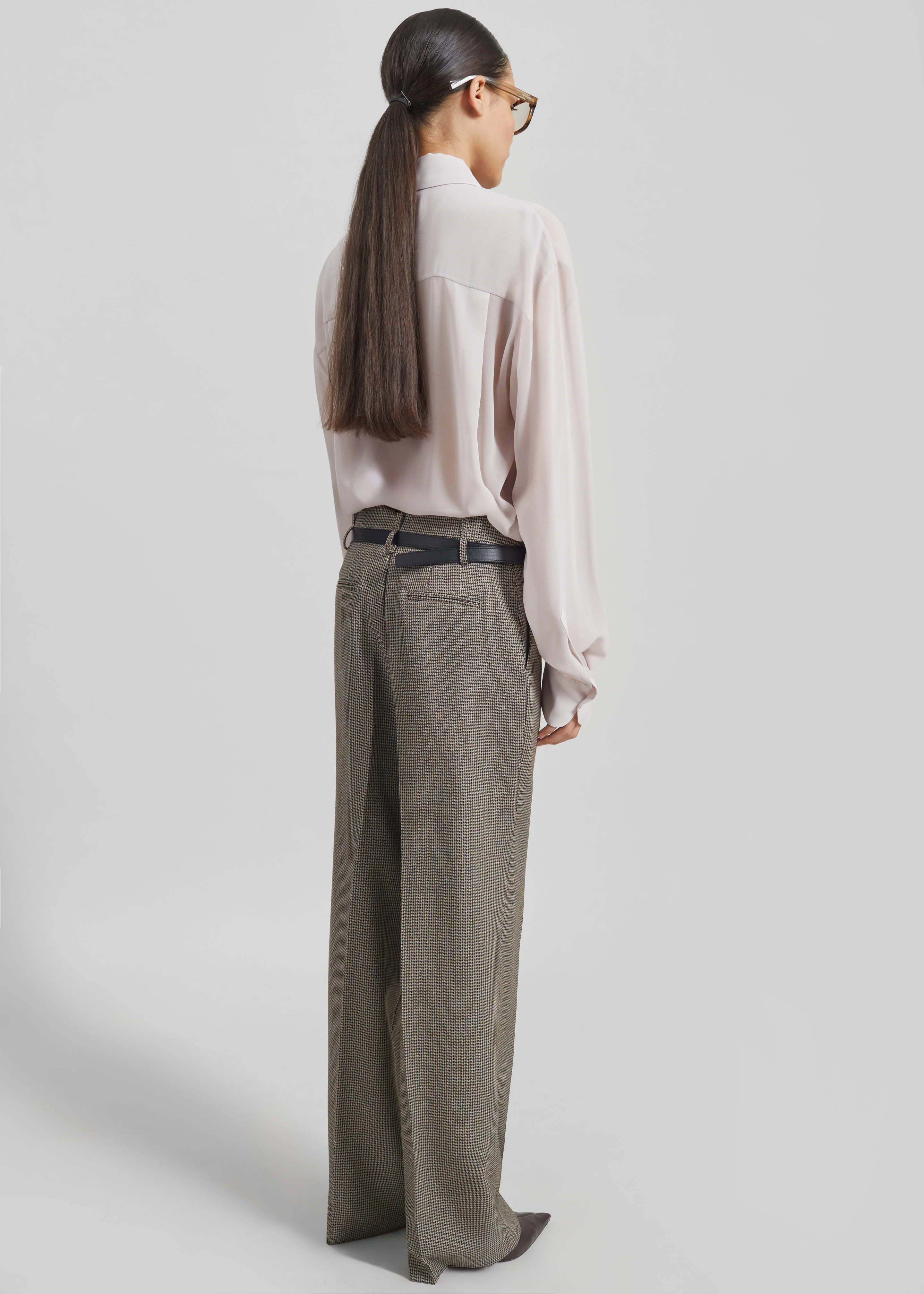 Peri Georgette Shirt - Faded Pink - Image 8