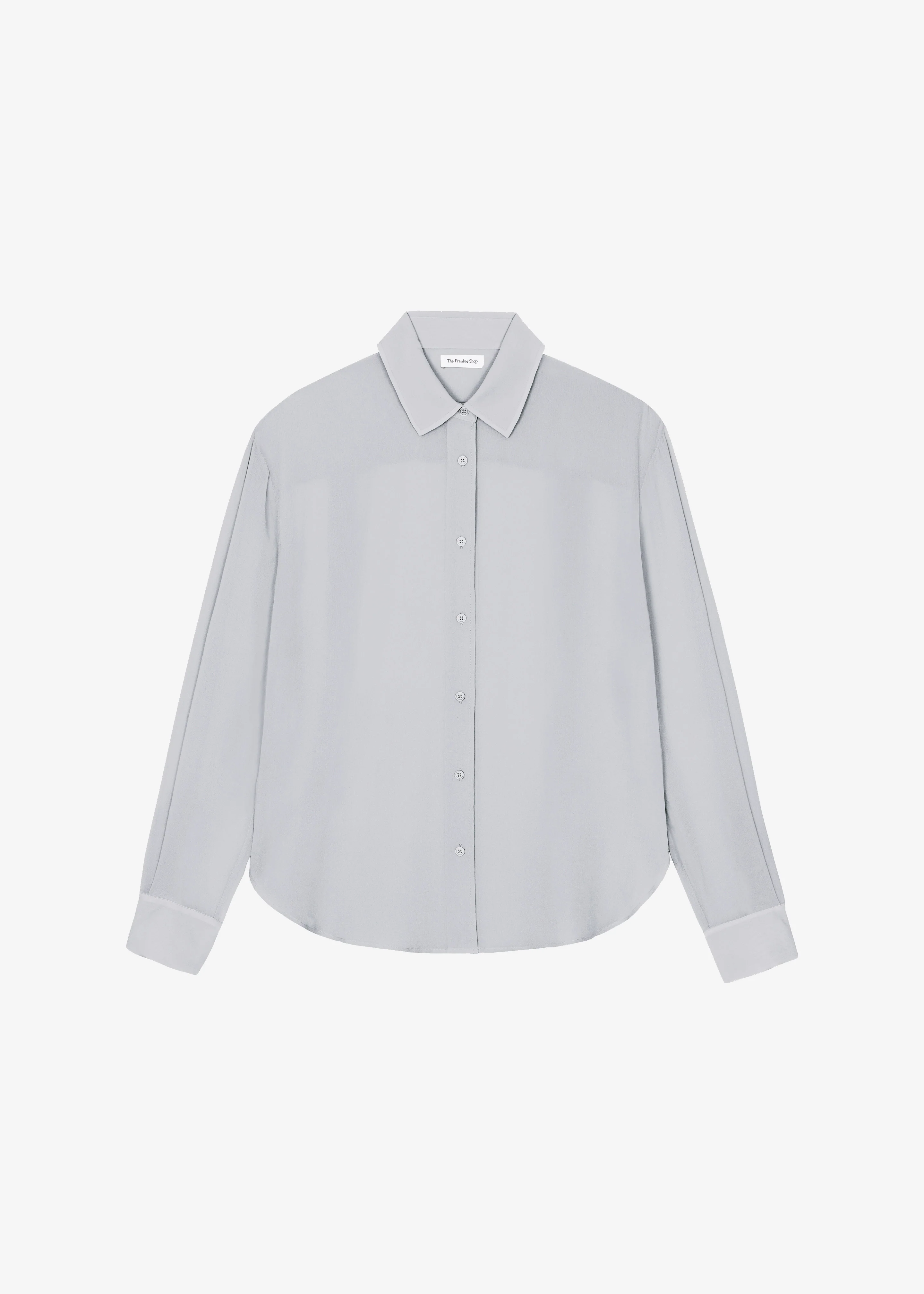 Peri Georgette Shirt - Slate Grey - Image 8