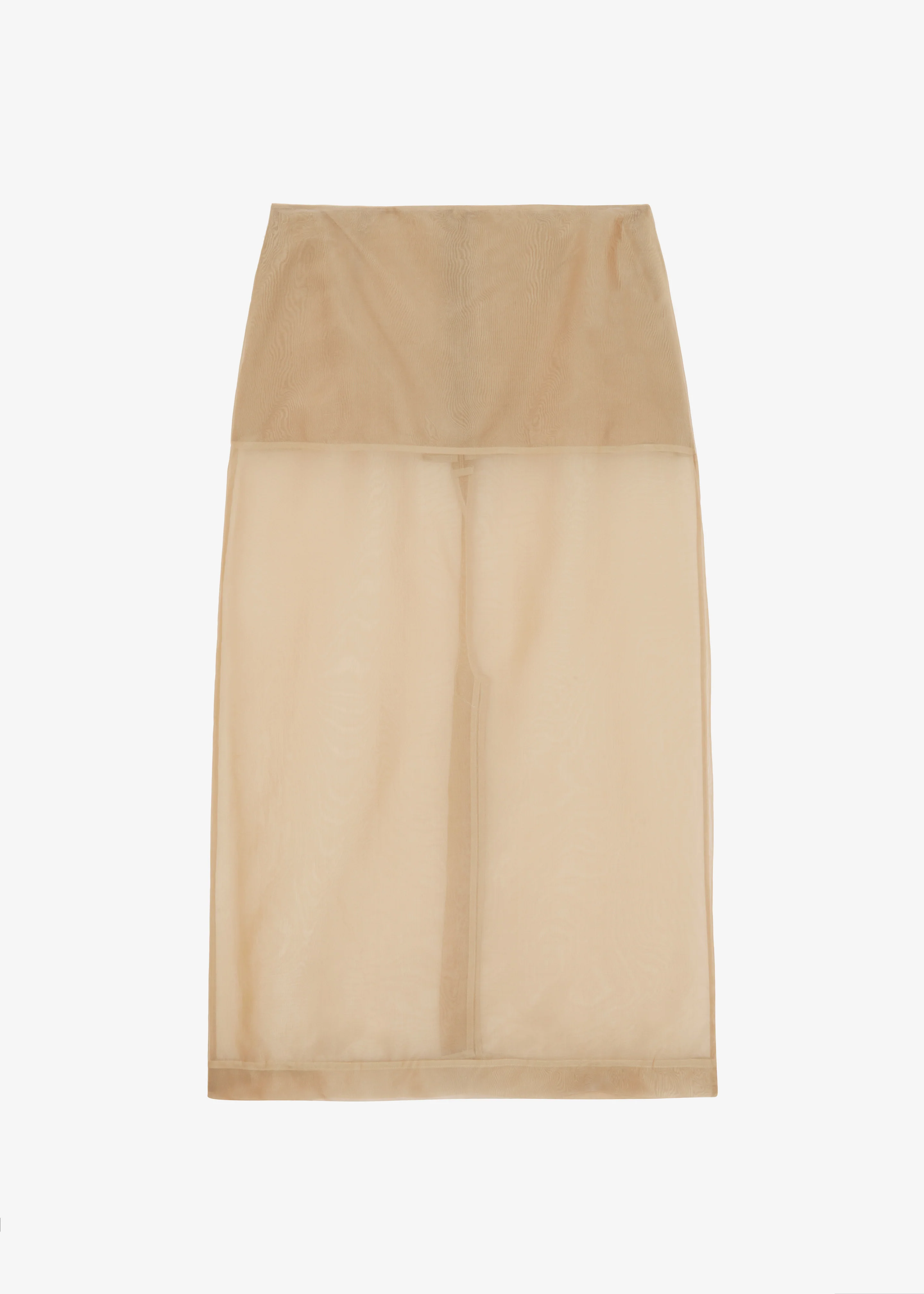 Peri Sheer Midi Skirt - Desert Sand - Image 12