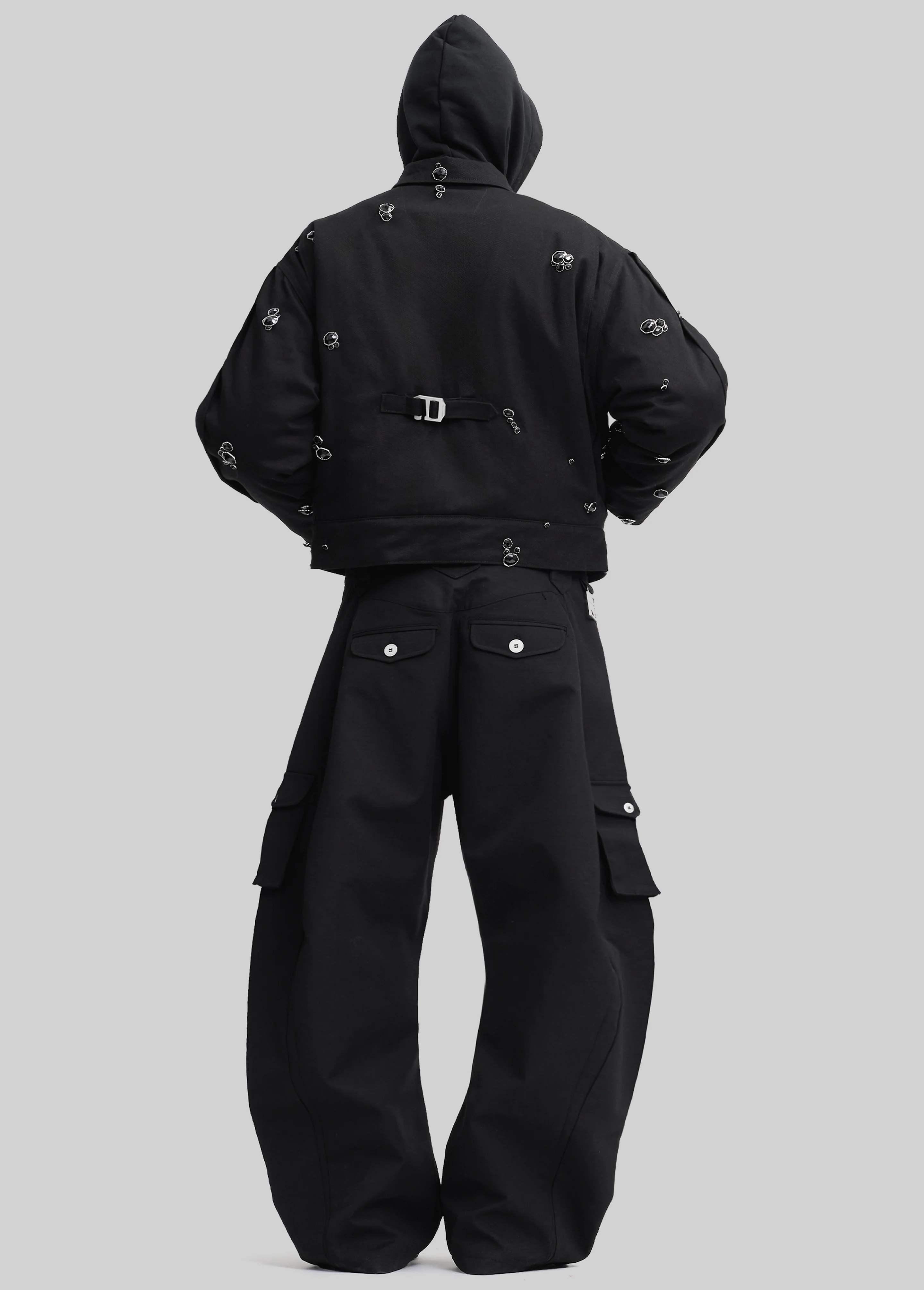 Pieces Uniques Onyx Workwear Jacket - Black - Image 6