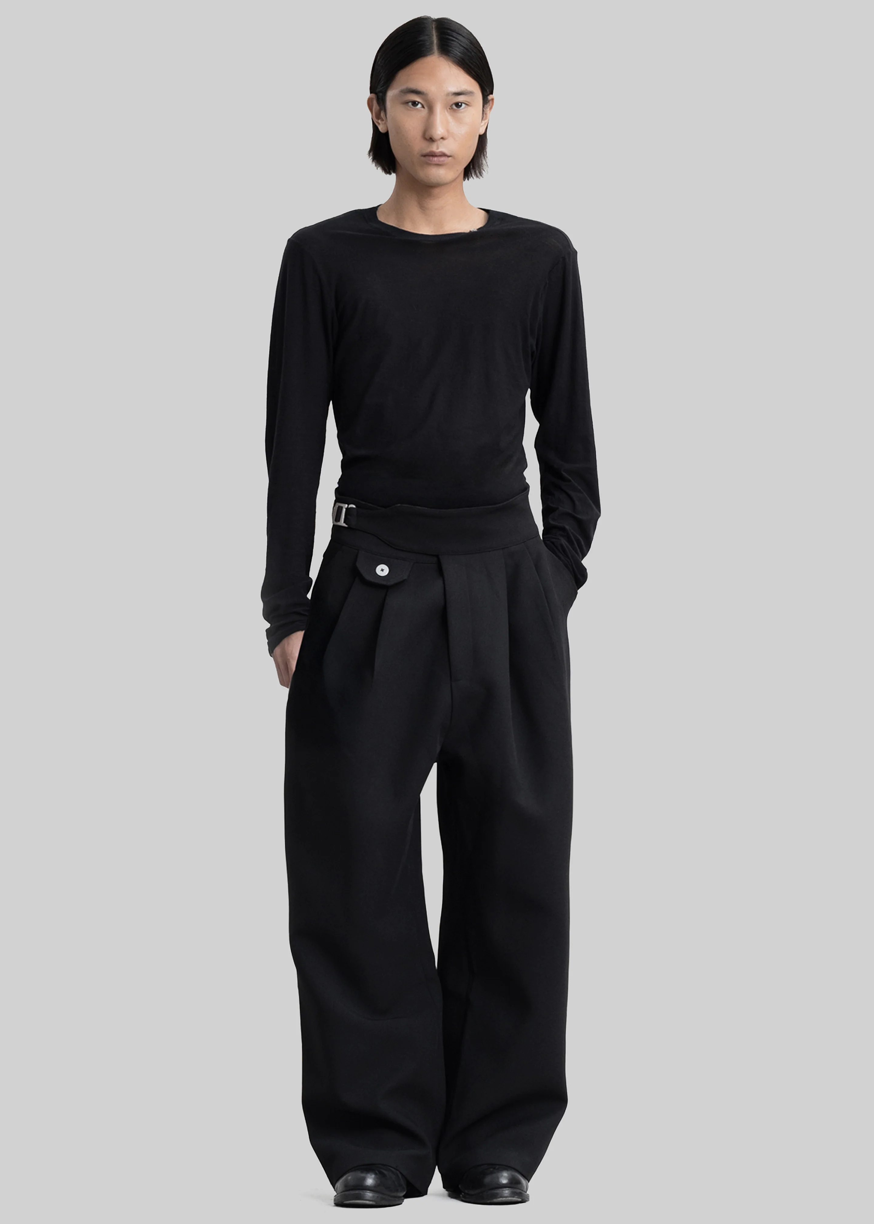Pieces Uniques Qwan Pants - Black Onyx - Image 4