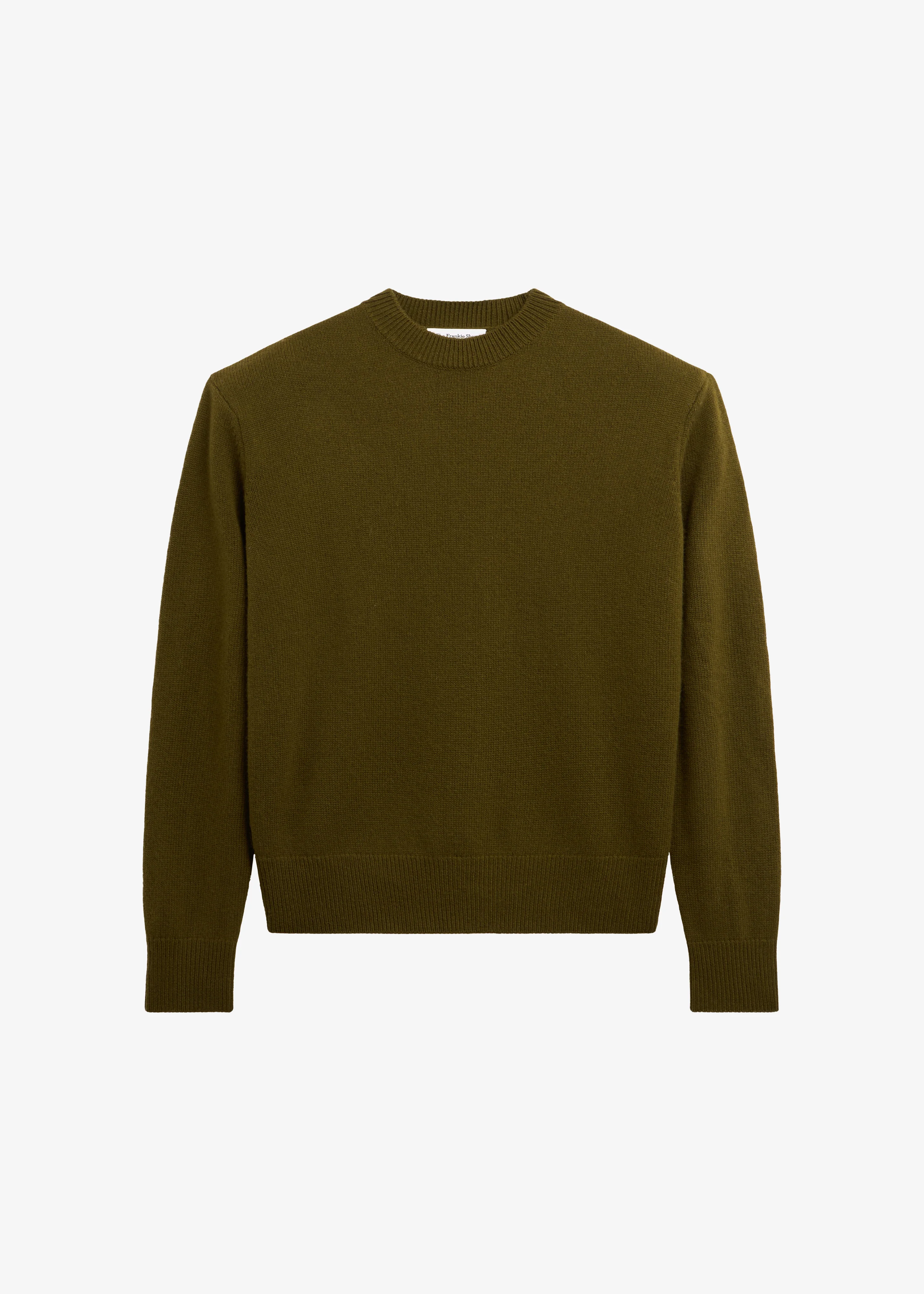 Rafaela Padded Knit Sweater - Olive - Image 6