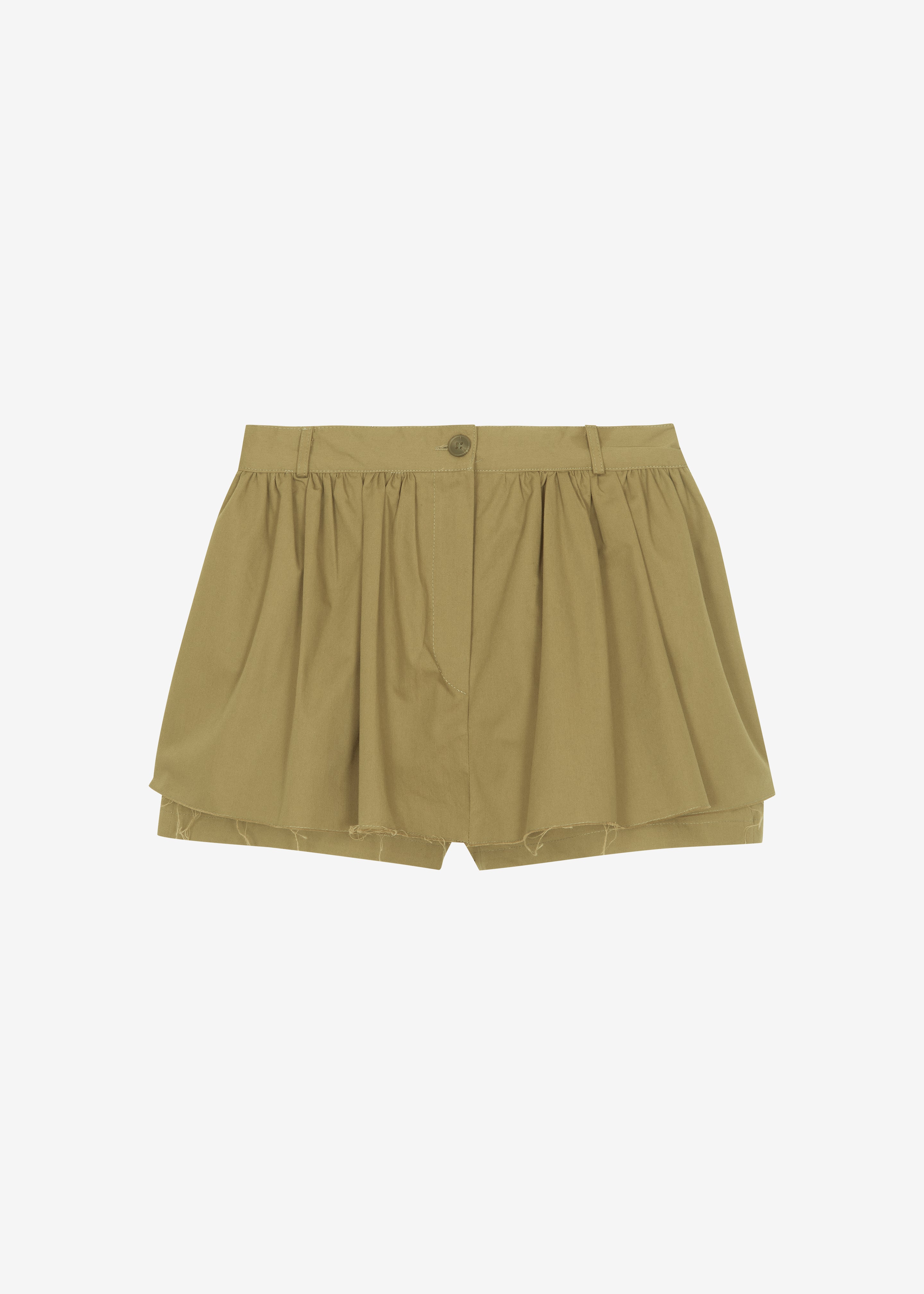 Raheny Mini Skort - Olive - Image 9