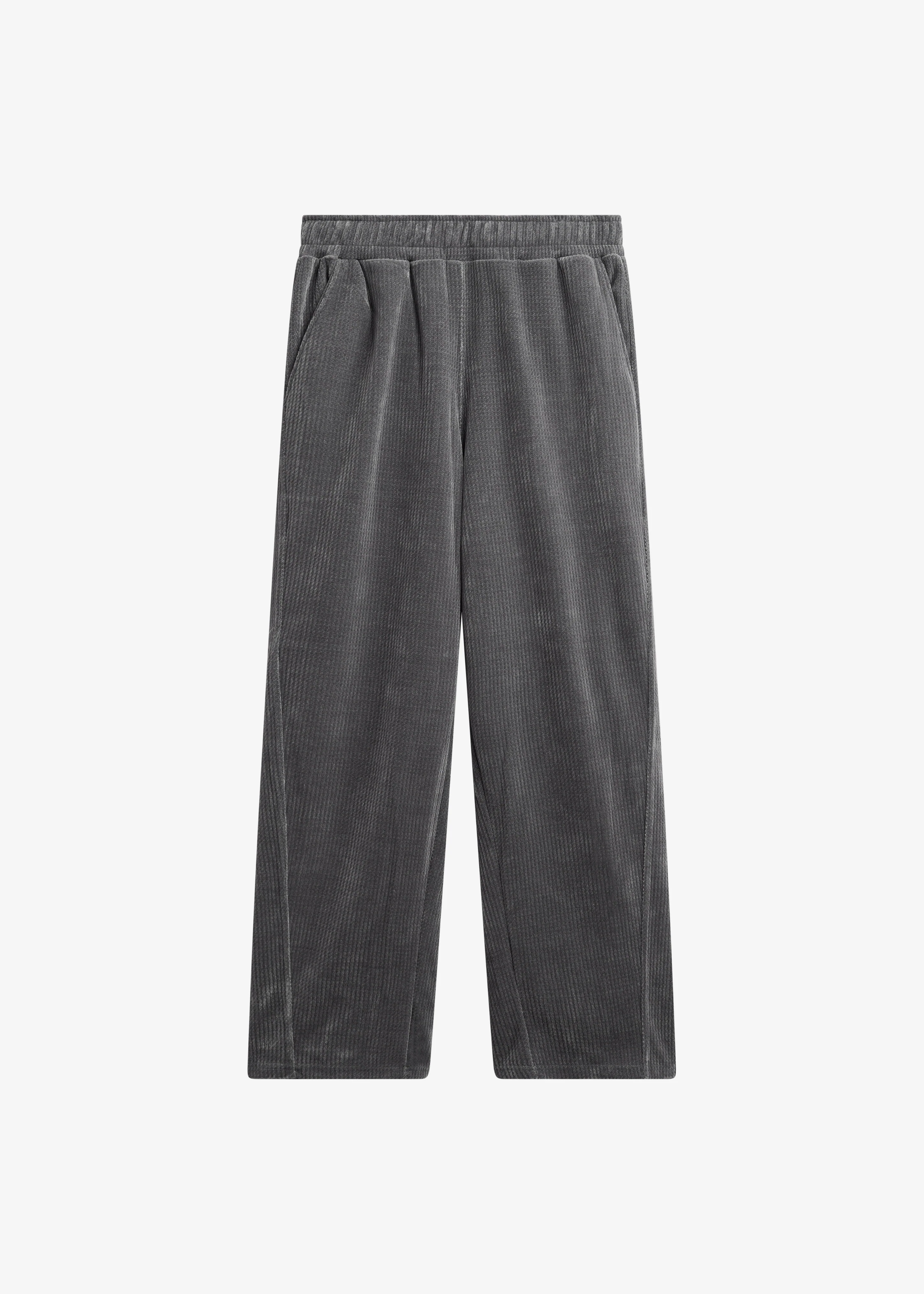 Renzo Velvet Pants - Grey - Image 7