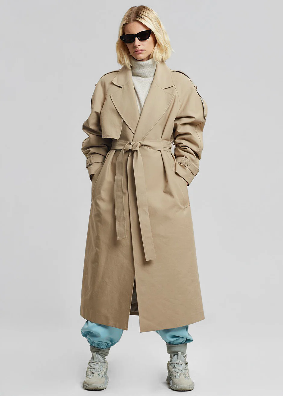 Rhodes Trench Coat - Natural - Image 5