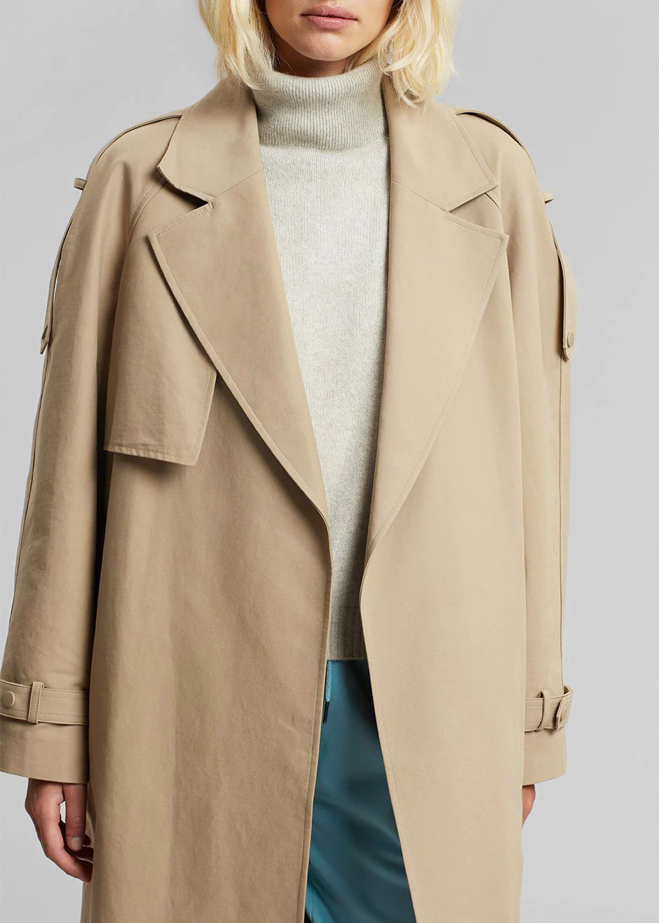 Rhodes Trench Coat - Natural - Image 6