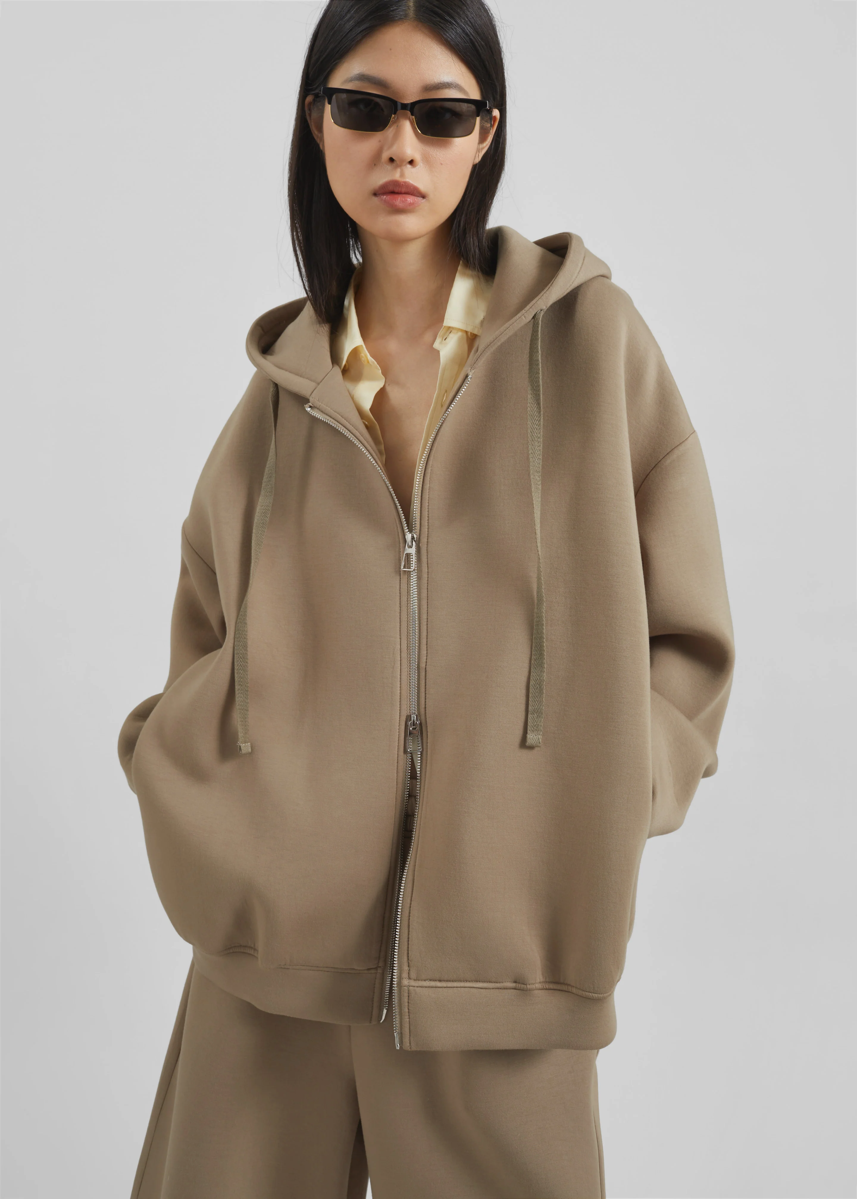 Rian Oversized Hoodie - Camel - Image 7