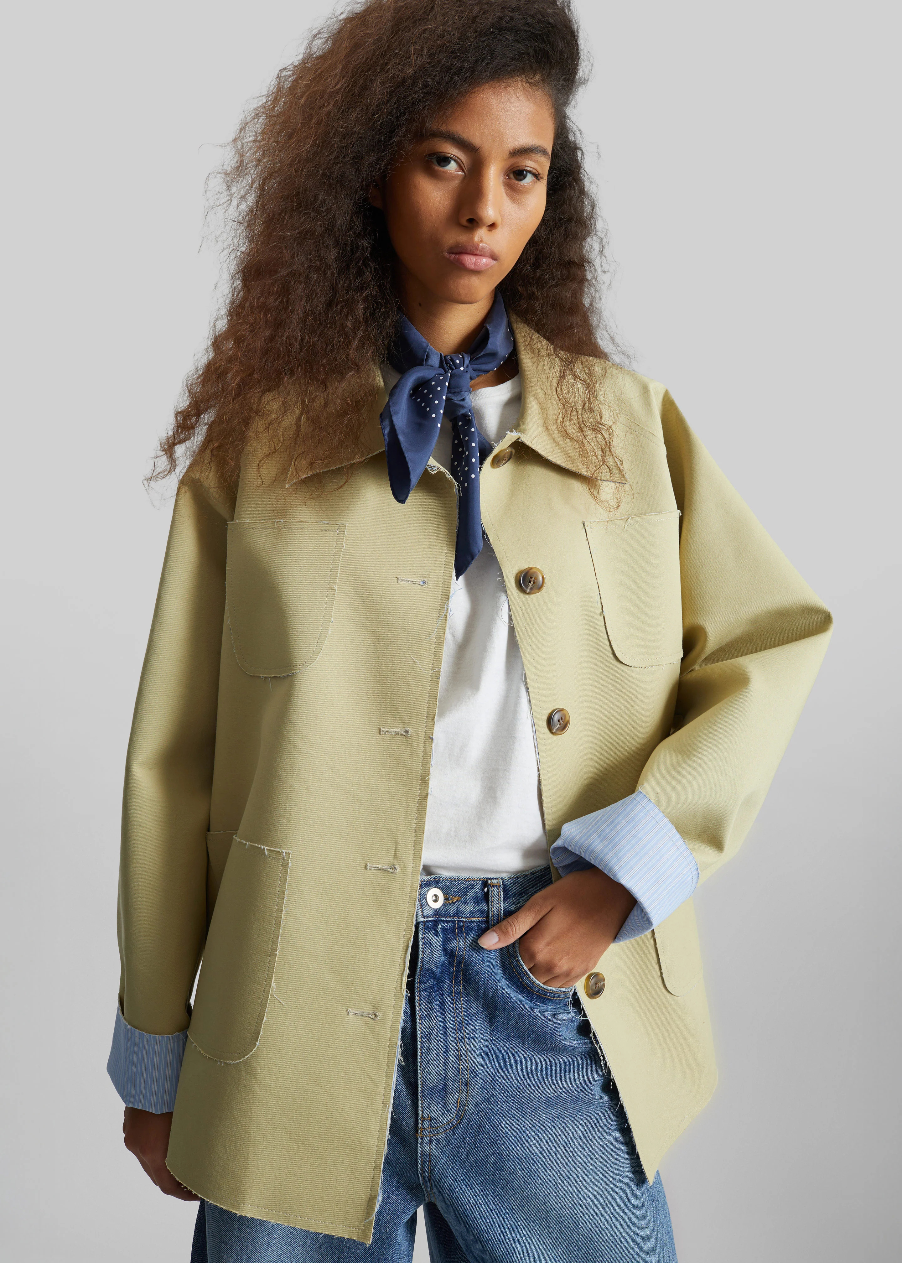 Rimont Shirt Jacket - Beige - Image 5