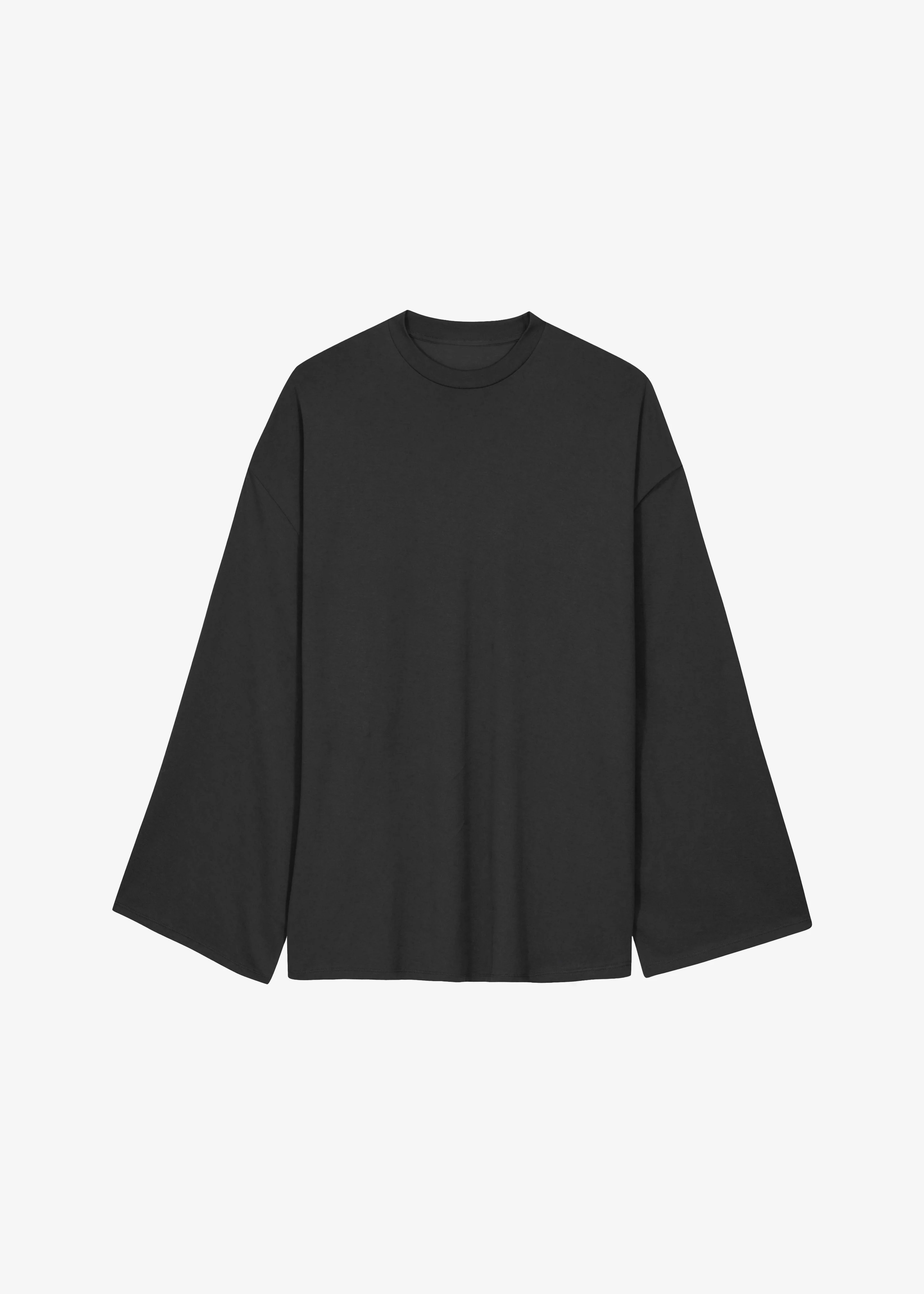 Rio Oversized Sleeve Tee - Black - Image 6