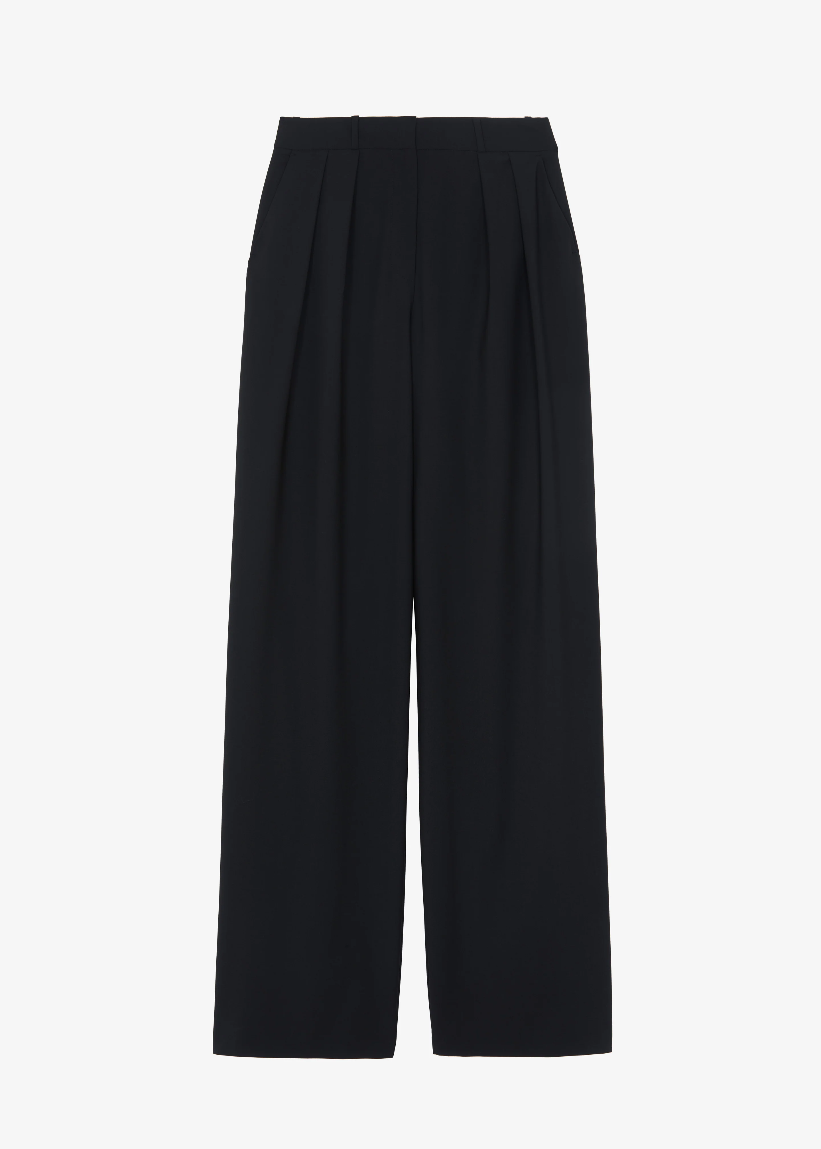 Ripley Pleated Trousers - Black - Image 9