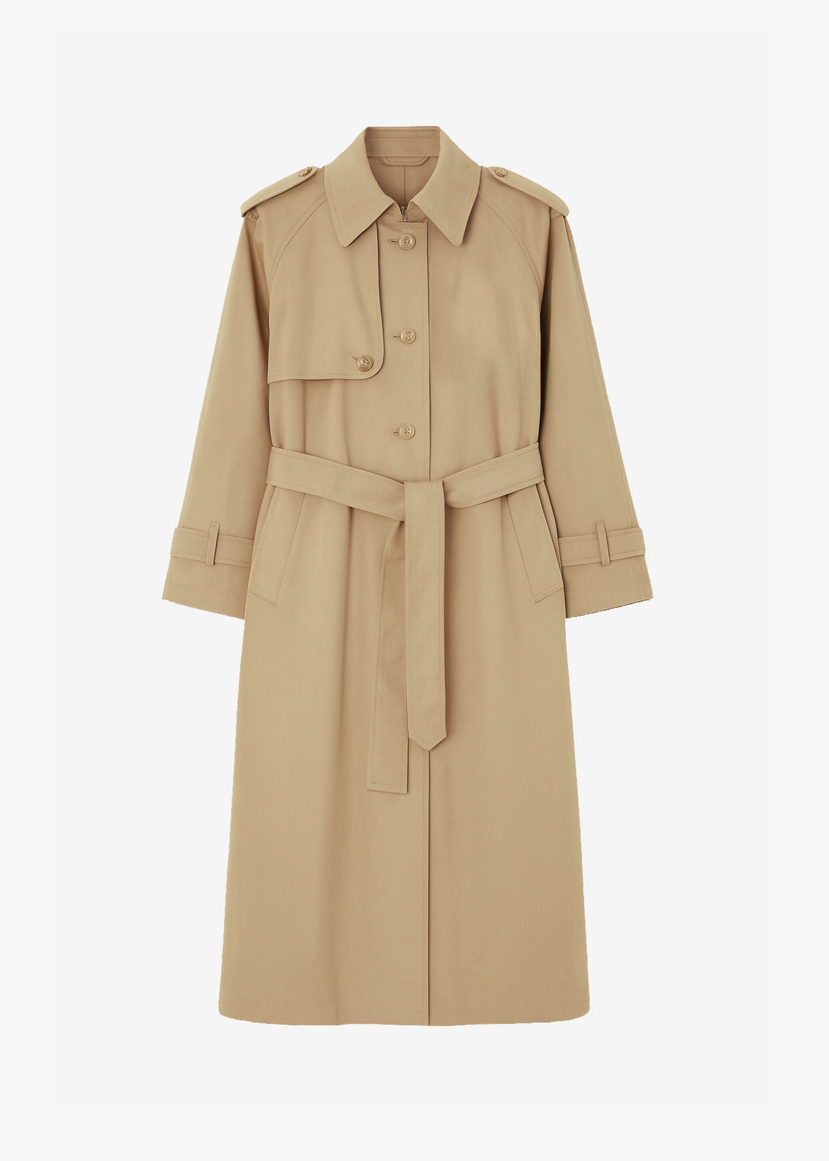 Riva Cotton Trench Coat - Camel - Image 10