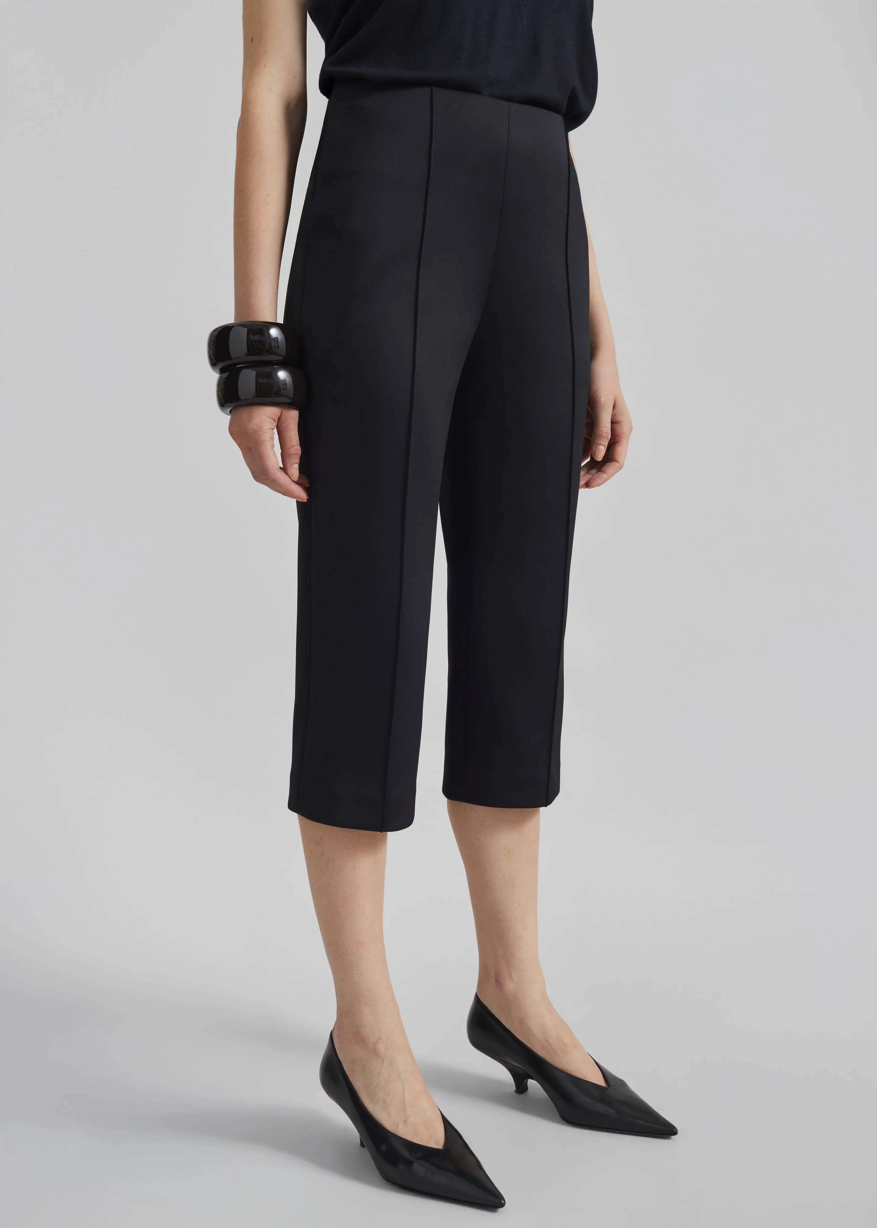Rivoli Capri Pants - Black - Image 2